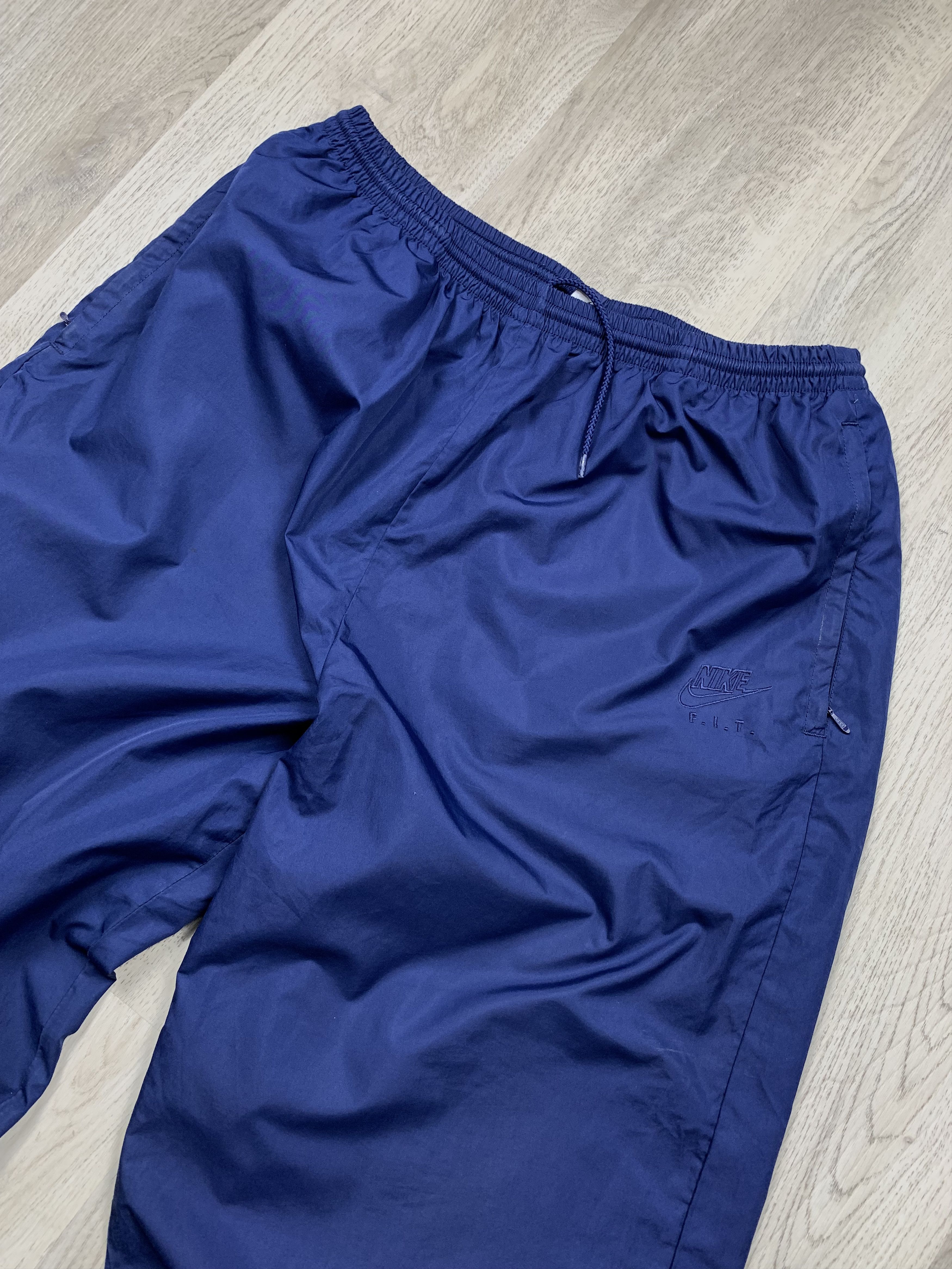 Nike Nike Vintage Mens Nylon Track Pants Y2K Drill style Size US 34 / EU 50 - 2 Thumbnail
