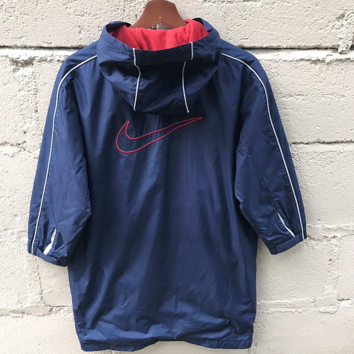 Nike Nike Hoodie Zipper Windbreaker BigLogo Jacket Size US M / EU 48-50 / 2 - 5 Thumbnail