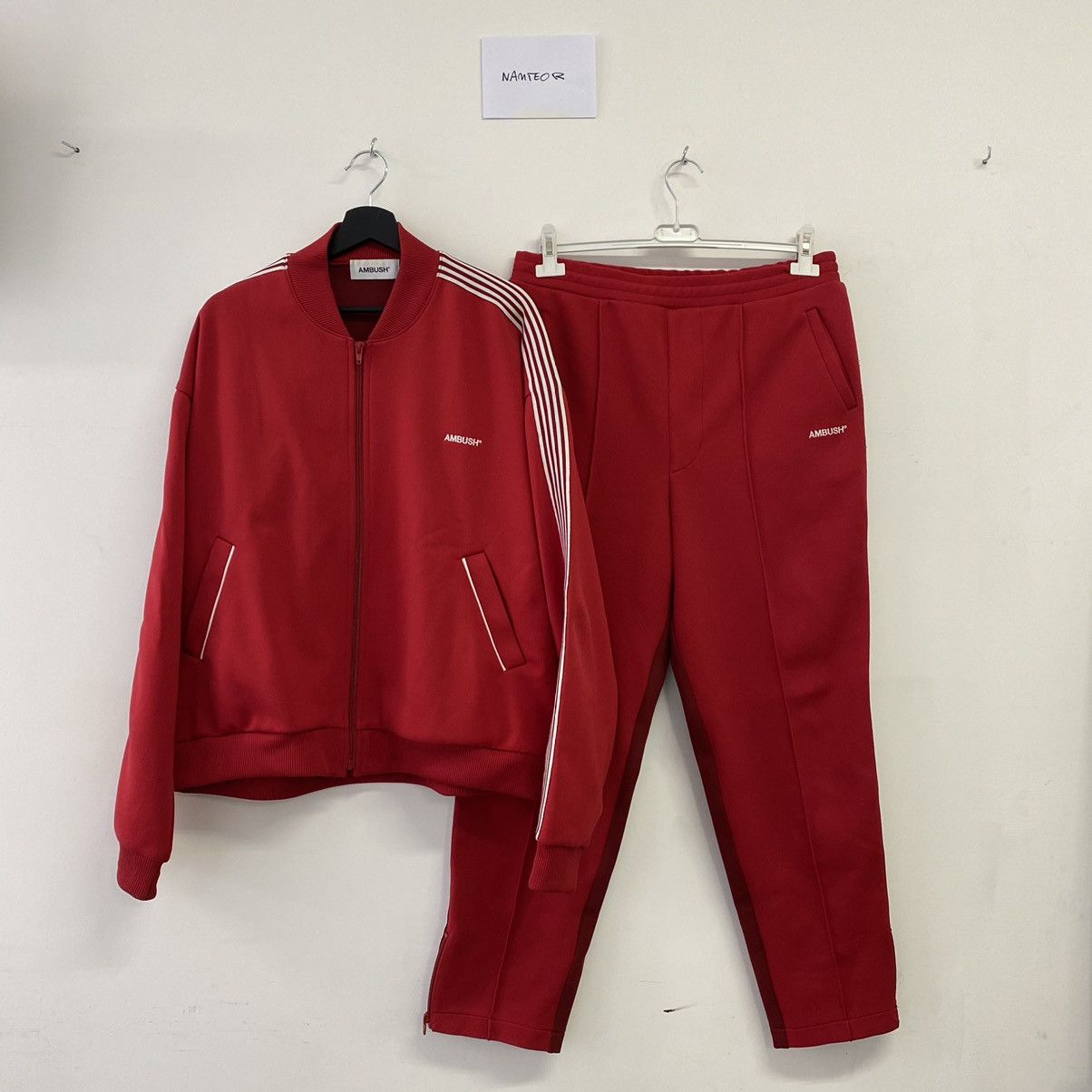 Ambush Design Ambush Tracksuits - 1 Red, 1 Black, Made in Japan Size US L / EU 52-54 / 3 - 2 Thumbnail