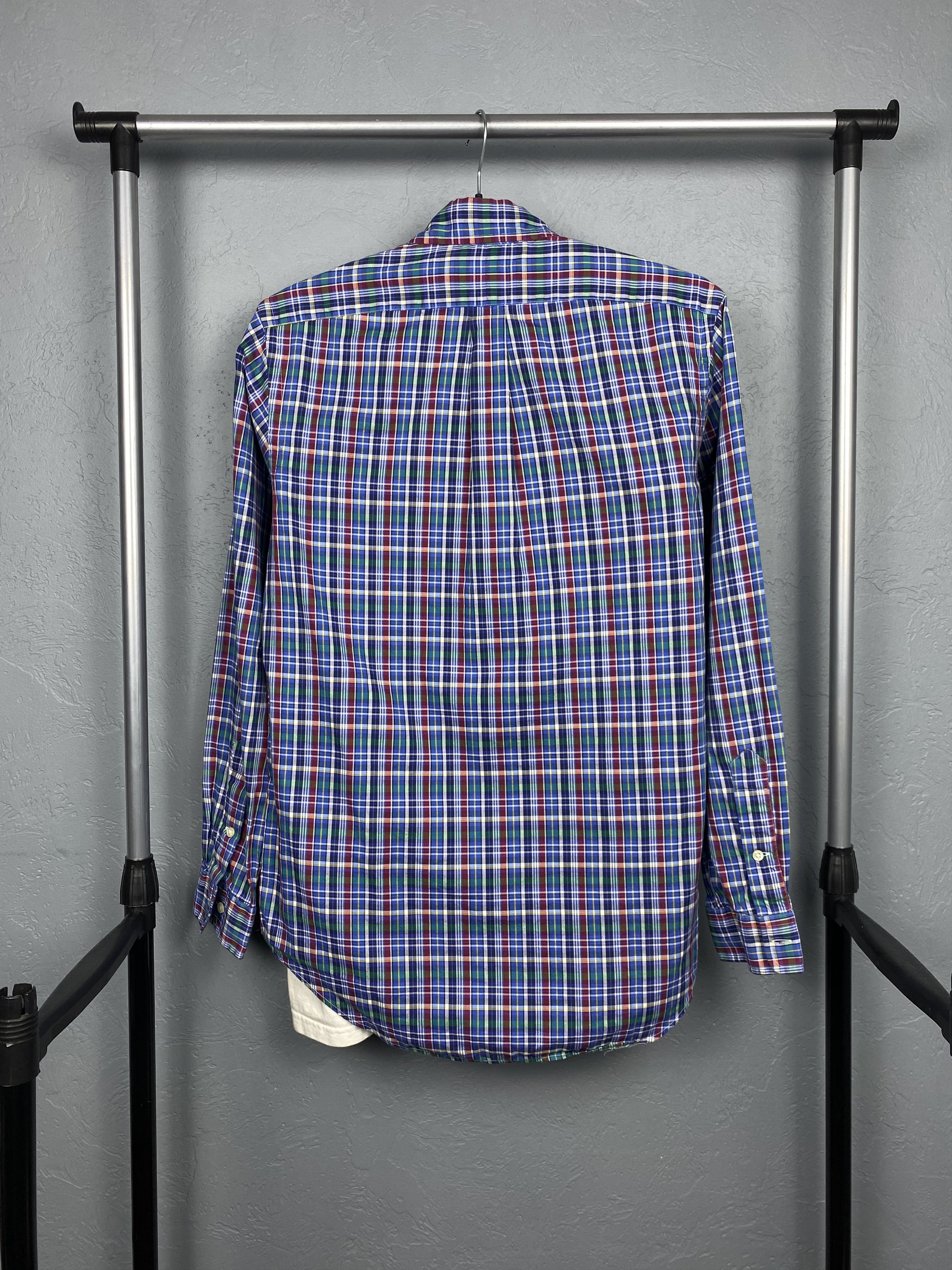 Polo Ralph Lauren Polo Ralph Lauren Mens Plaid Long Sleeve Shirt Size US S / EU 44-46 / 1 - 7 Thumbnail