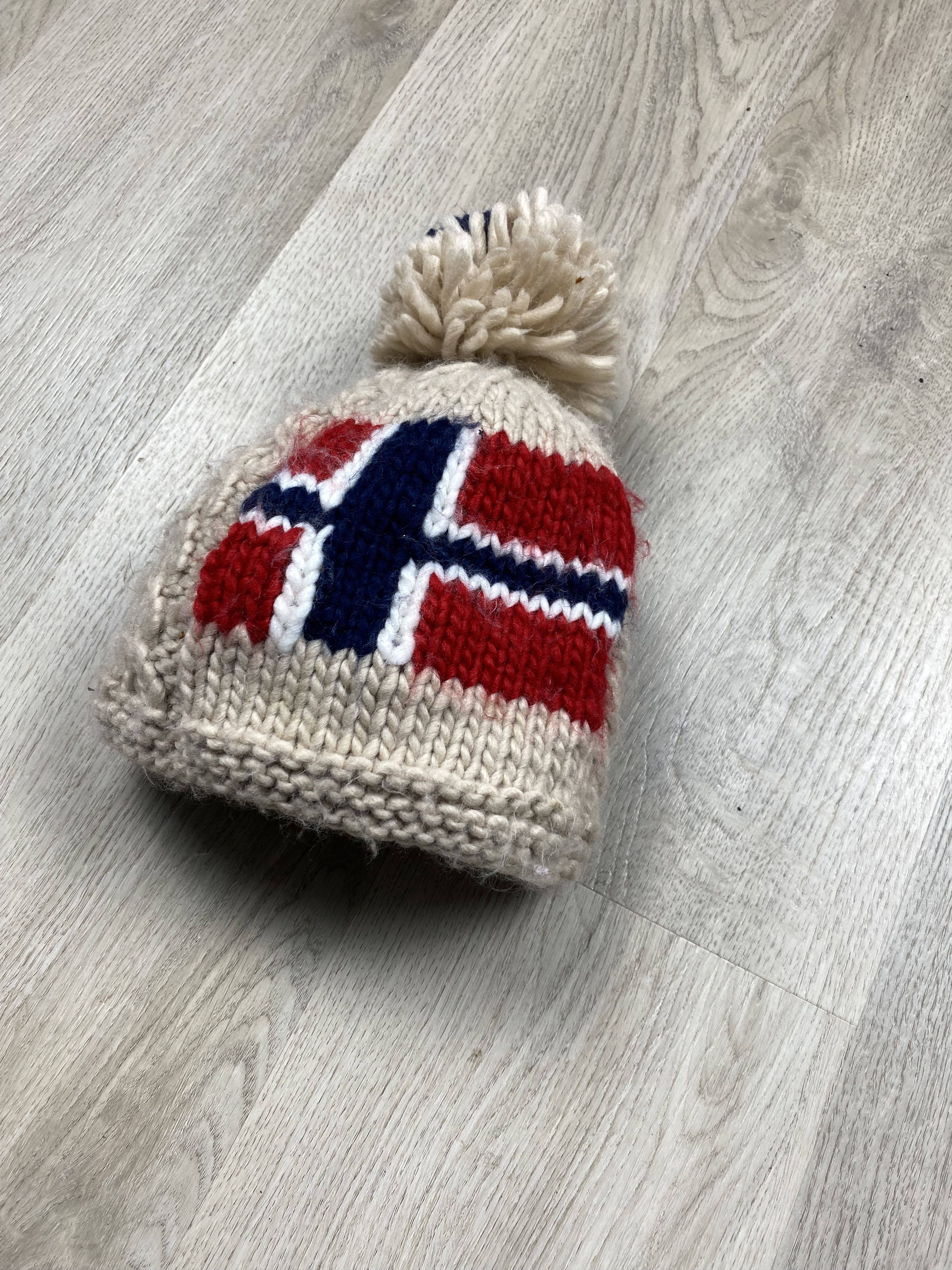 20471120 × Napapijri Napapijri Vintage Knit Hat Beanie Knitted Size ONE SIZE - 3 Thumbnail