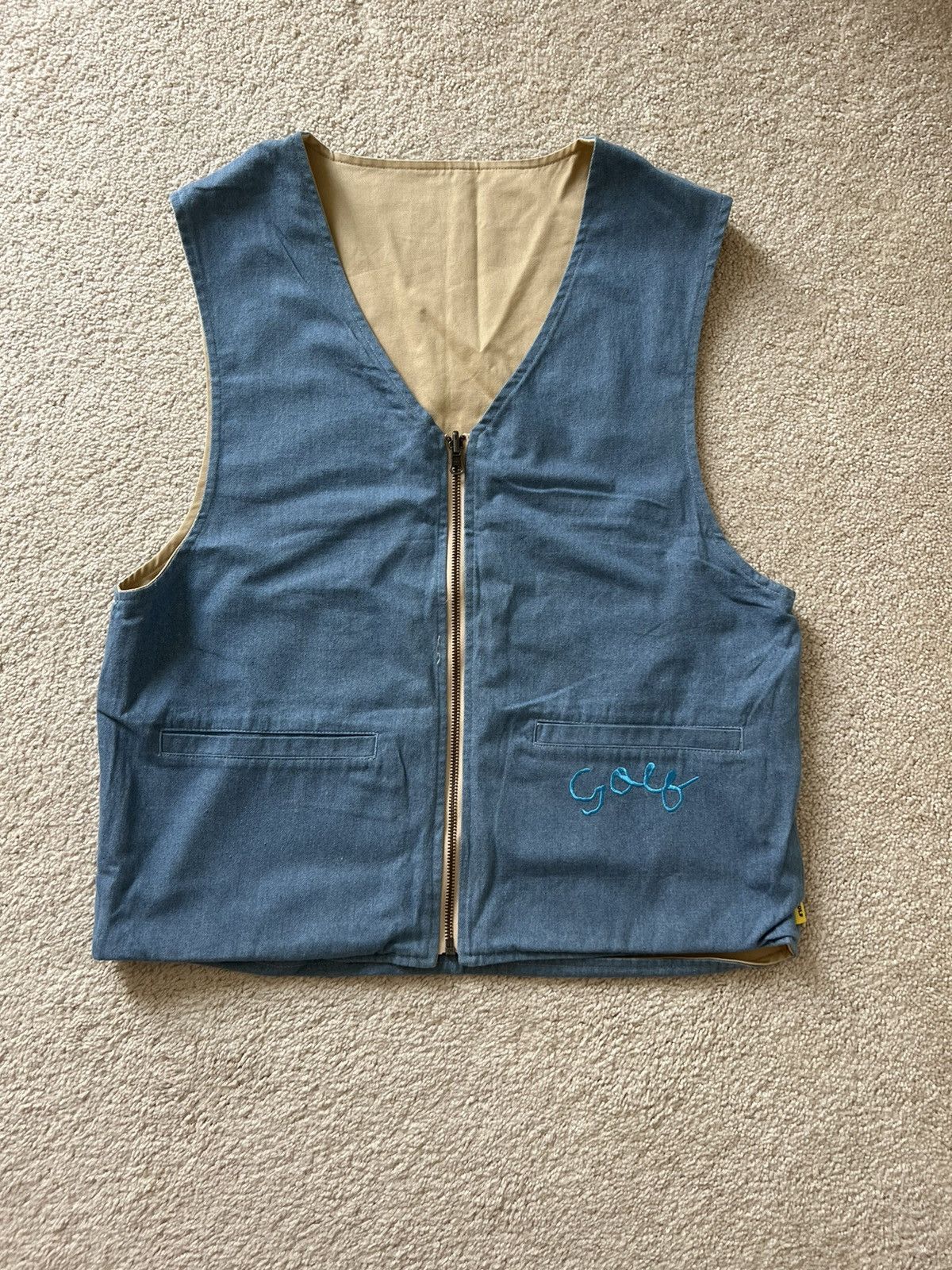 Golf Wang Reversible Vest | Grailed