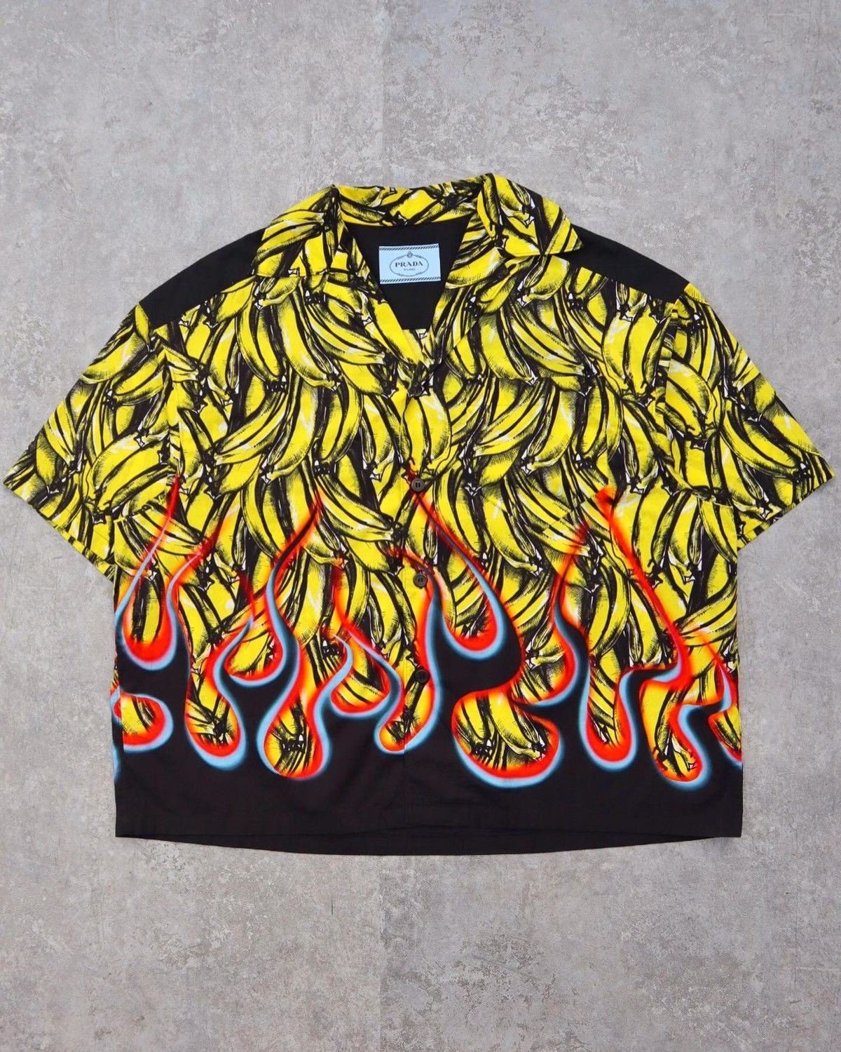 Prada fire shirt hot sale