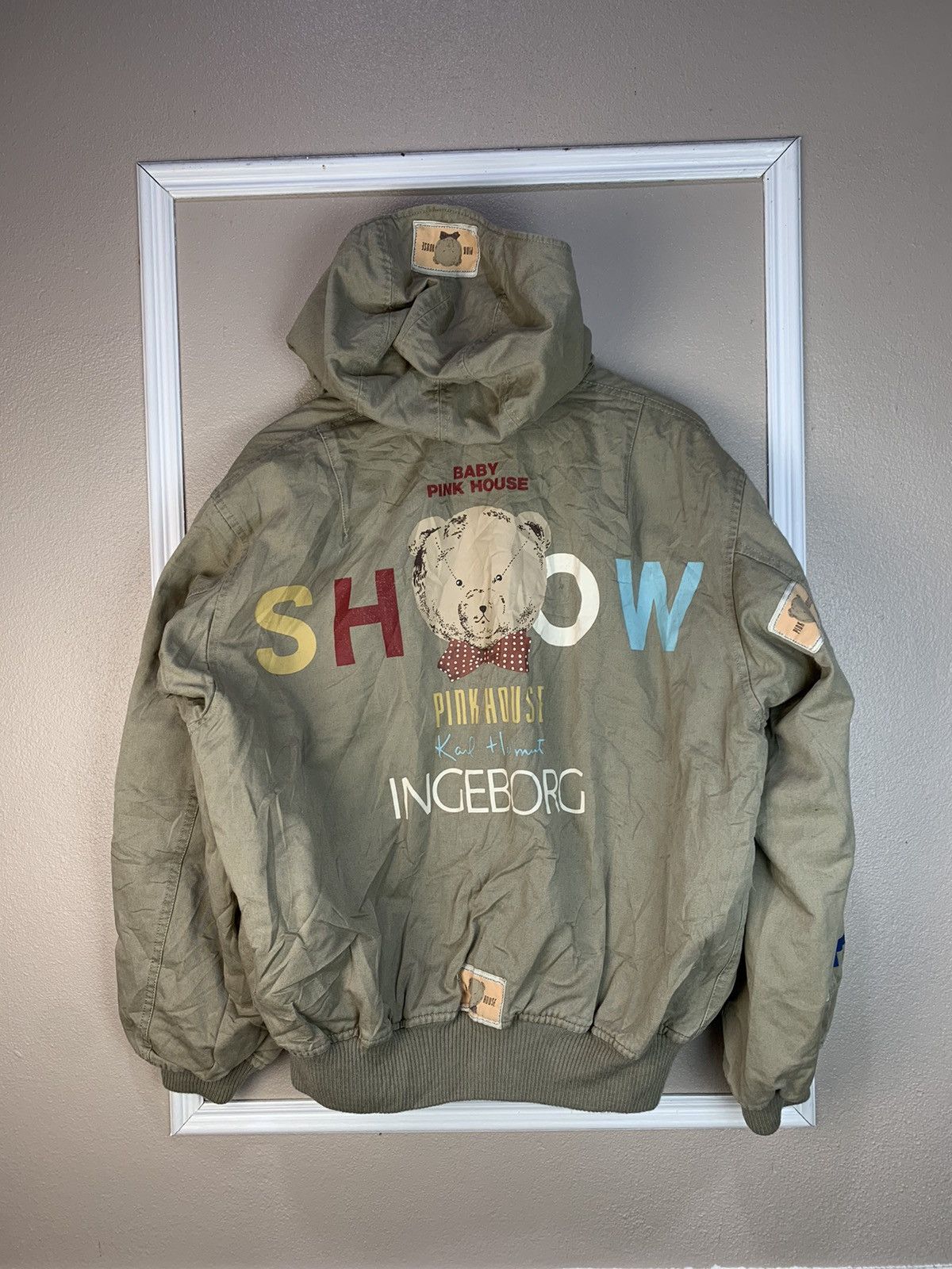 Pink house karl helmut jacket nice design