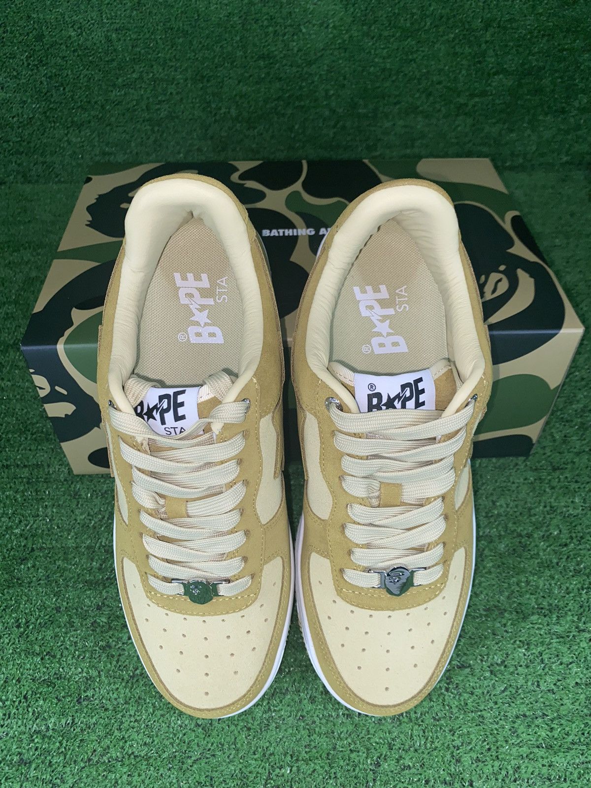 Bape BAPE STA #3 SUEDE BEIGE SIZE 8 Size US 8 / EU 41 - 5 Thumbnail
