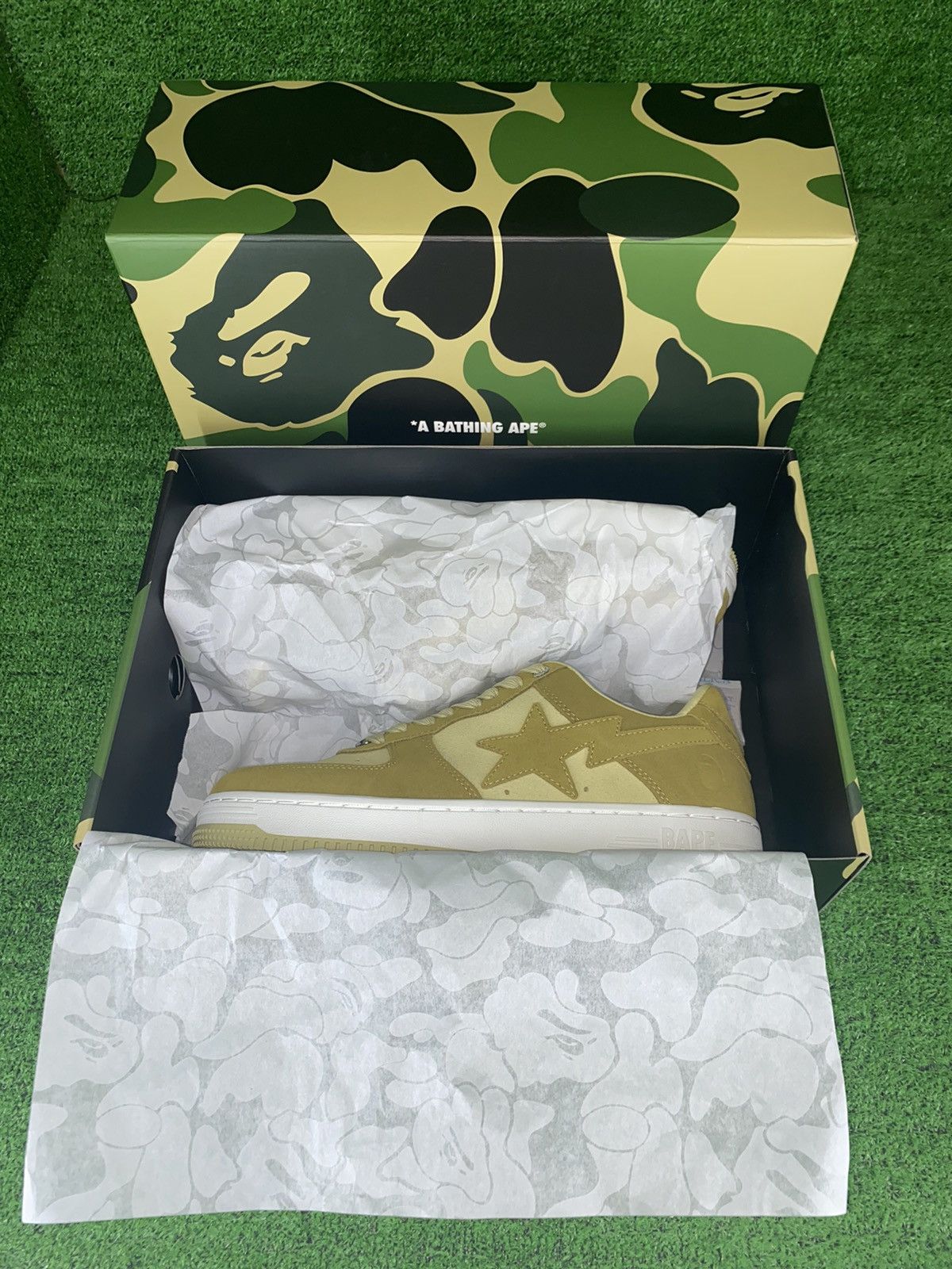 Bape BAPE STA #3 SUEDE BEIGE SIZE 9.5 Size US 9.5 / EU 42-43 - 9 Thumbnail