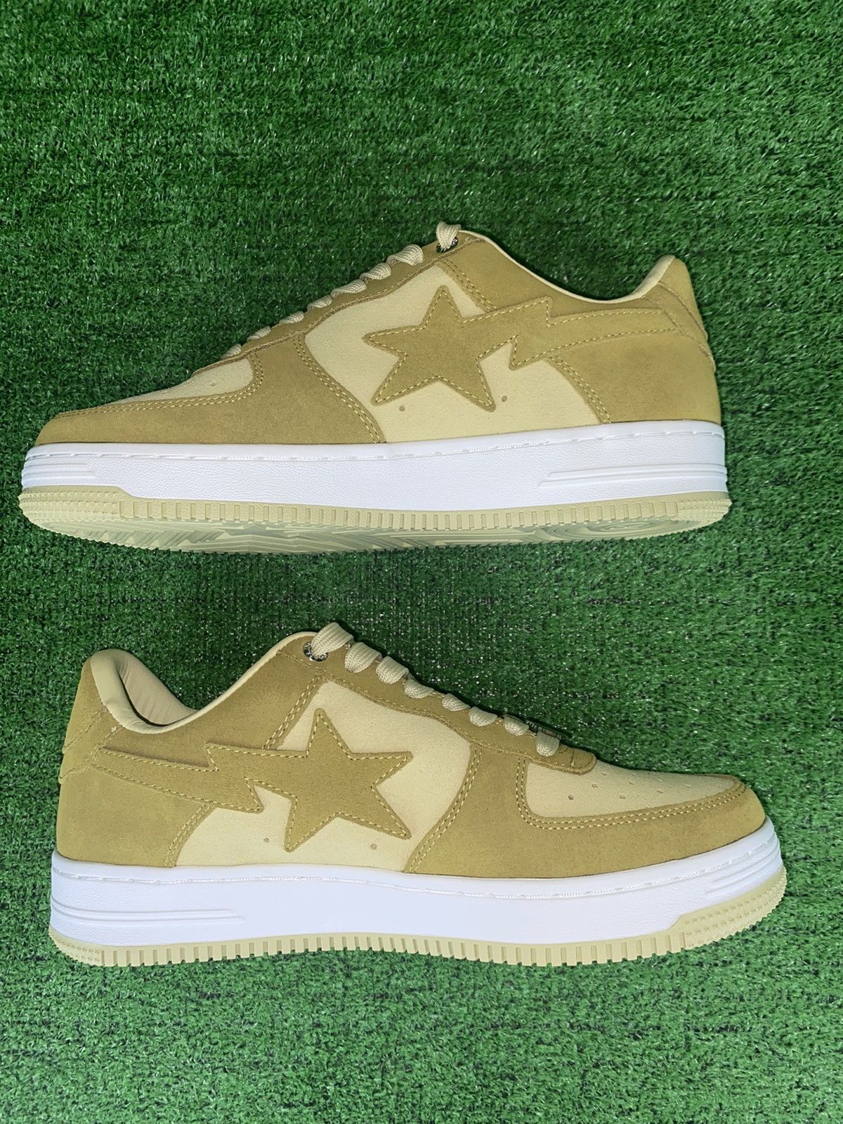Bape BAPE STA #3 SUEDE BEIGE SIZE 9.5 Size US 9.5 / EU 42-43 - 4 Thumbnail