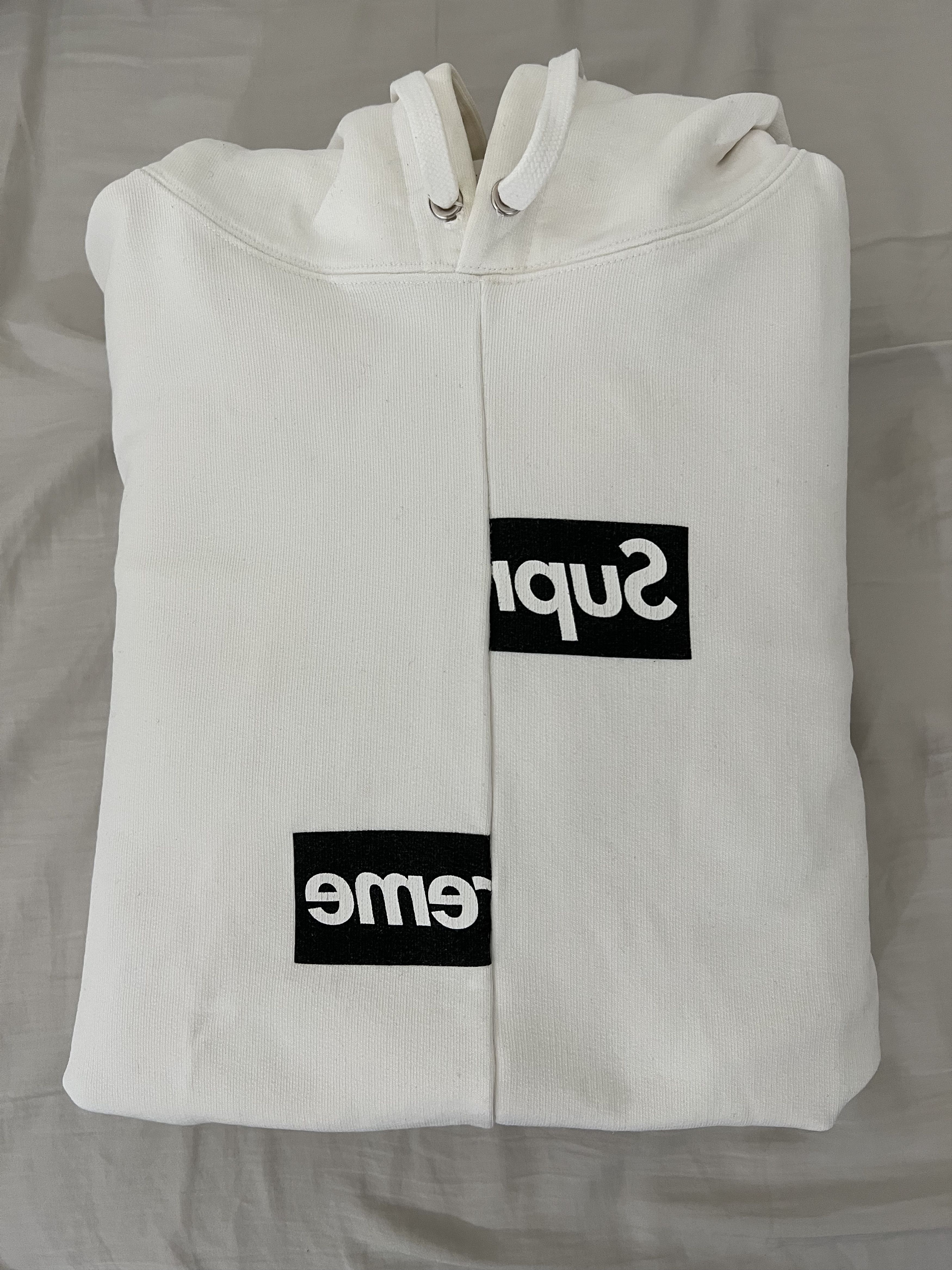 Comme des Garcons × Supreme Supreme x Comme see Garçons Shirt Split Box Logo Hoodie Size US M / EU 48-50 / 2 - 5 Thumbnail