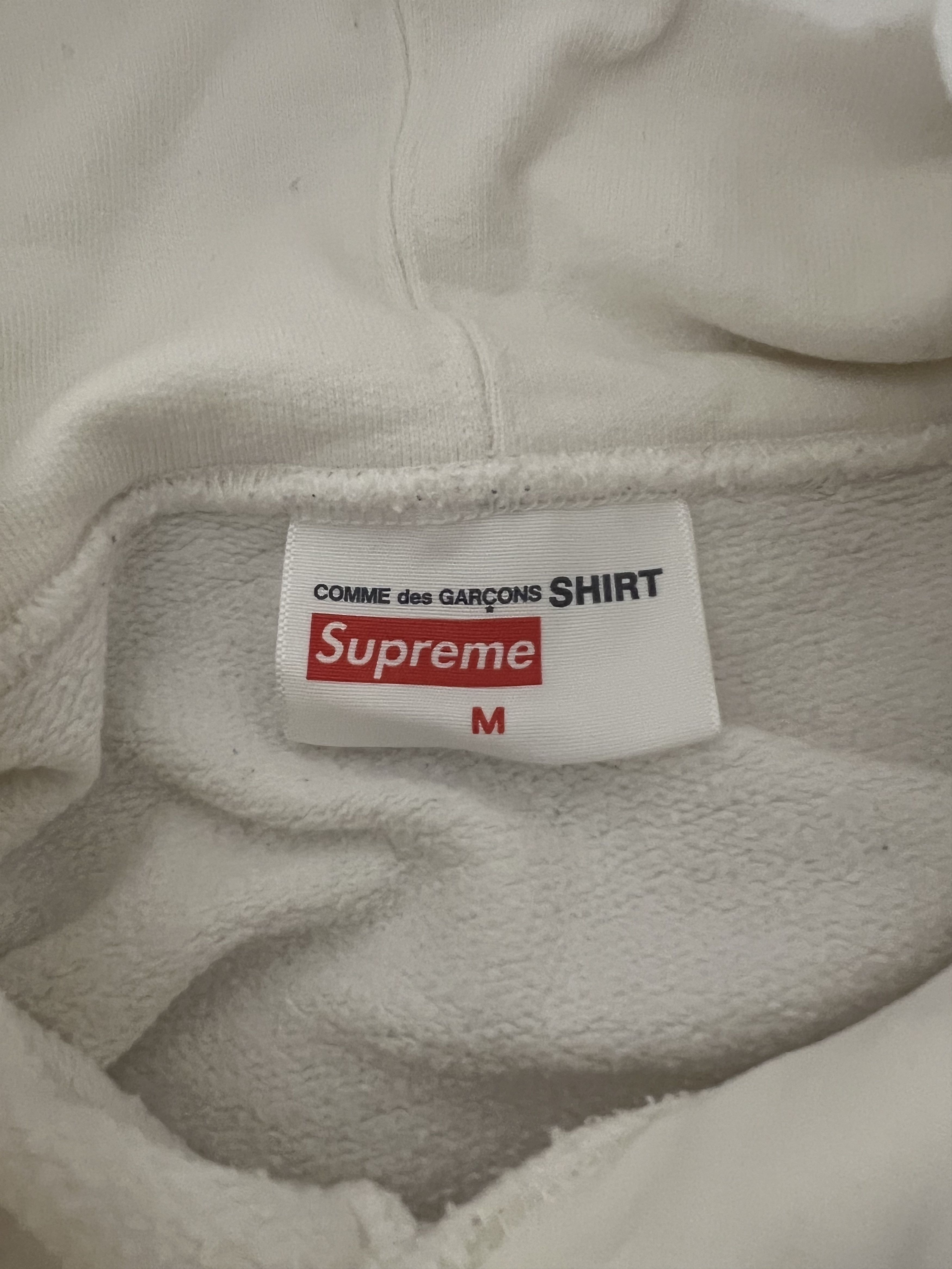 Comme des Garcons × Supreme Supreme x Comme see Garçons Shirt Split Box Logo Hoodie Size US M / EU 48-50 / 2 - 3 Thumbnail