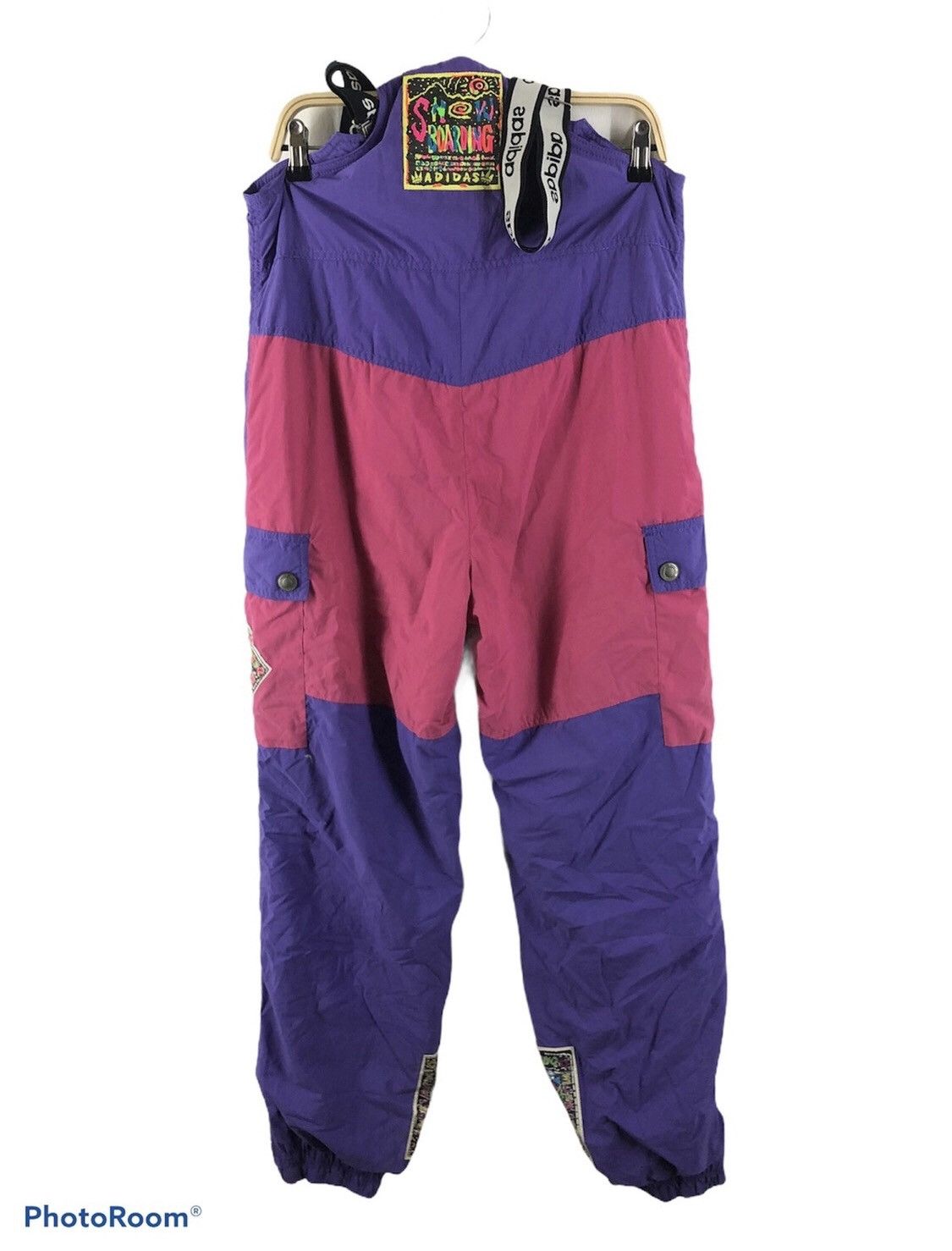 Adidas Vintage Adidas Overall Ski Snow Boarding Nice Colour Size US 34 / EU 50 - 2 Thumbnail