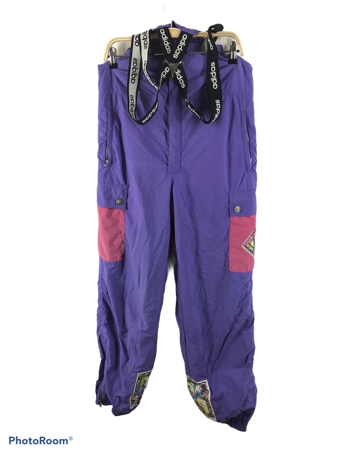 Adidas Vintage Adidas Overall Ski Snow Boarding Nice Colour Size US 34 / EU 50 - 1 Thumbnail