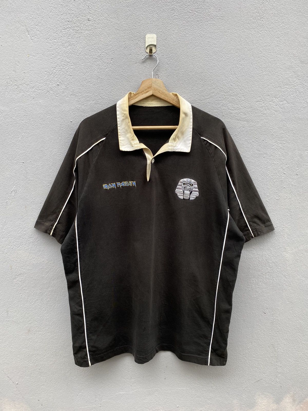 Iron maiden polo shirt sale