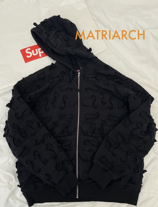griffin zip up hooded sweatshirt