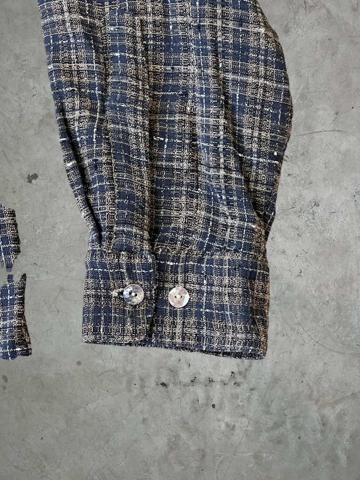 Vintage Vintage 100% Silk Flannel Size US L / EU 52-54 / 3 - 5 Thumbnail