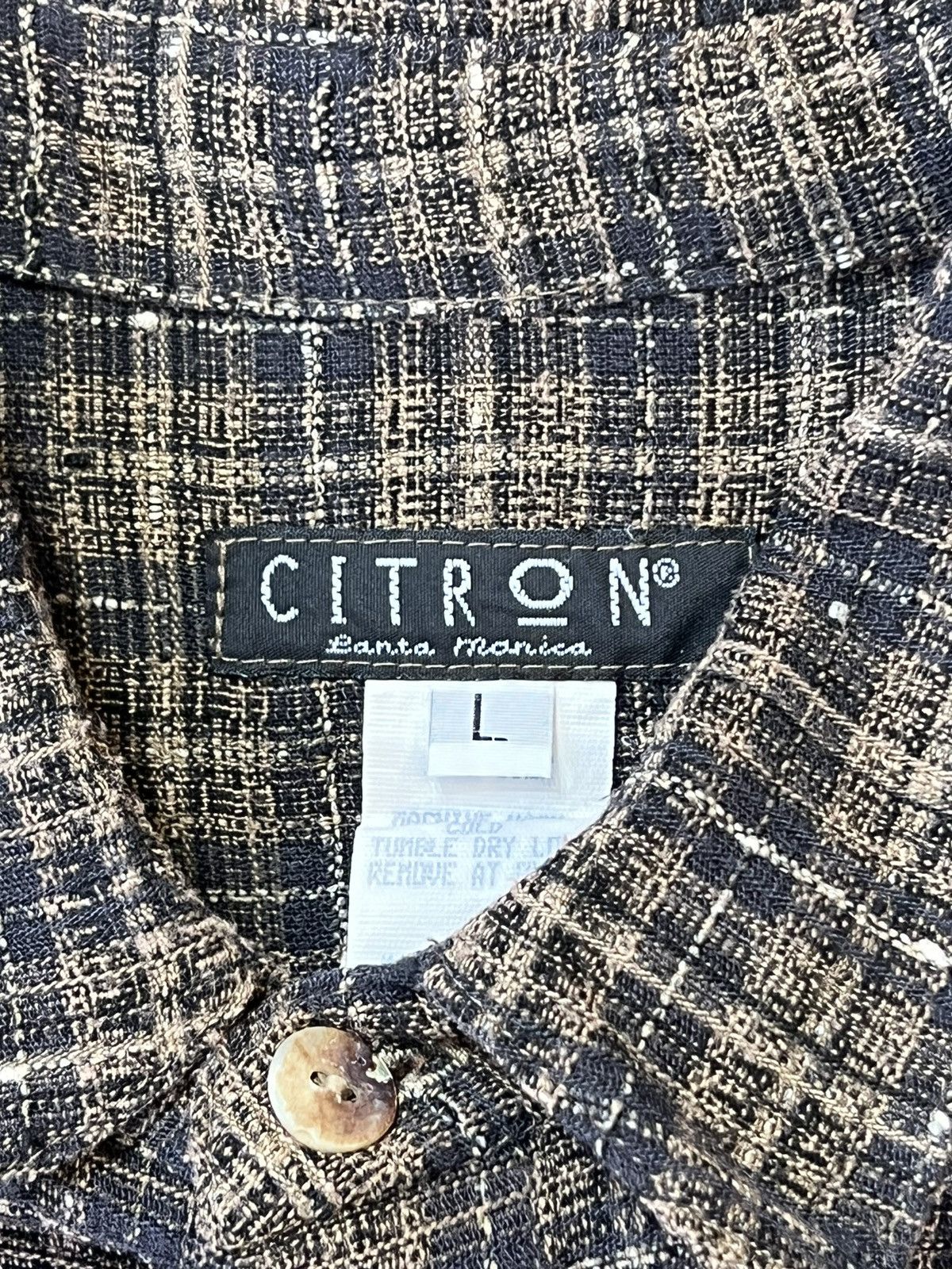 Vintage Vintage 100% Silk Flannel Size US L / EU 52-54 / 3 - 8 Thumbnail