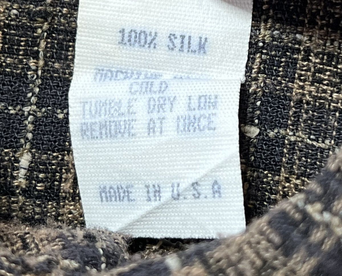 Vintage Vintage 100% Silk Flannel Size US L / EU 52-54 / 3 - 9 Thumbnail