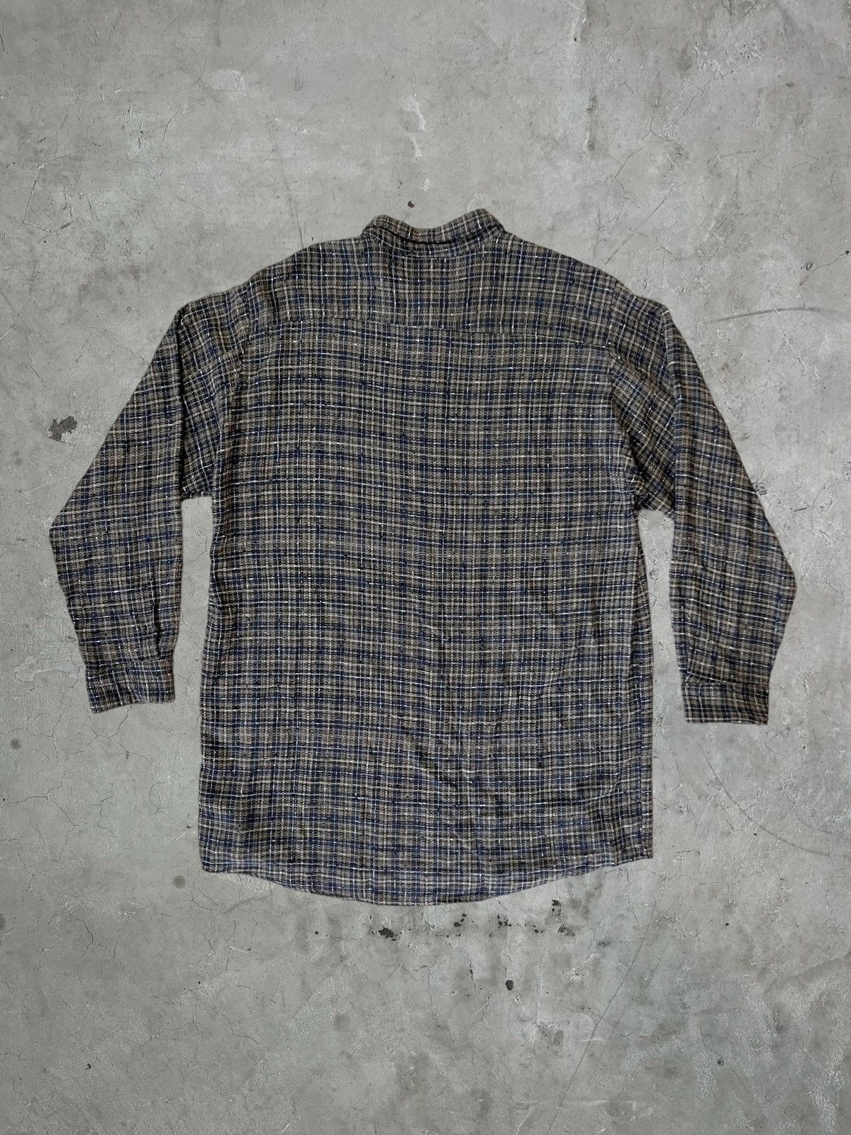 Vintage Vintage 100% Silk Flannel Size US L / EU 52-54 / 3 - 2 Thumbnail
