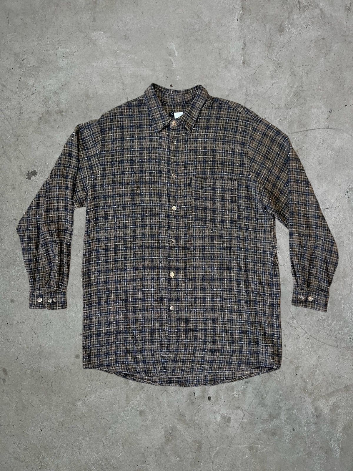 Vintage Vintage 100% Silk Flannel Size US L / EU 52-54 / 3 - 1 Thumbnail