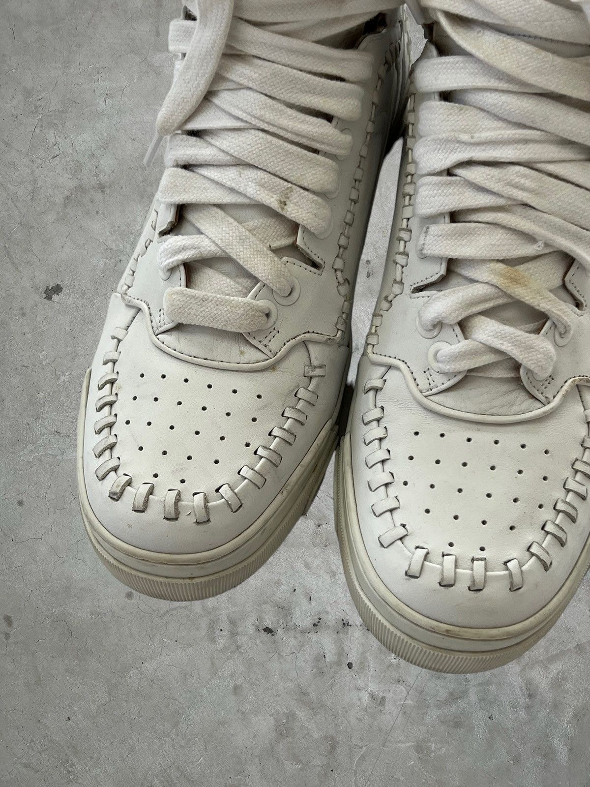 Givenchy Givenchy Whipstitch High Top Sneakers Size US 11 / EU 44 - 6 Thumbnail