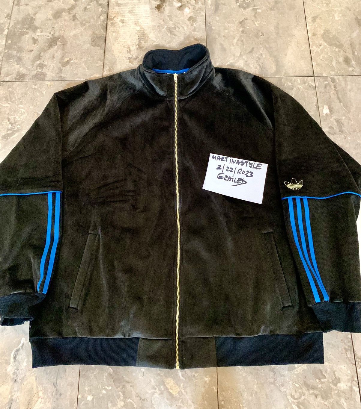 Adidas Adidas Tyshawn Jones Velour Track Jacket Grailed