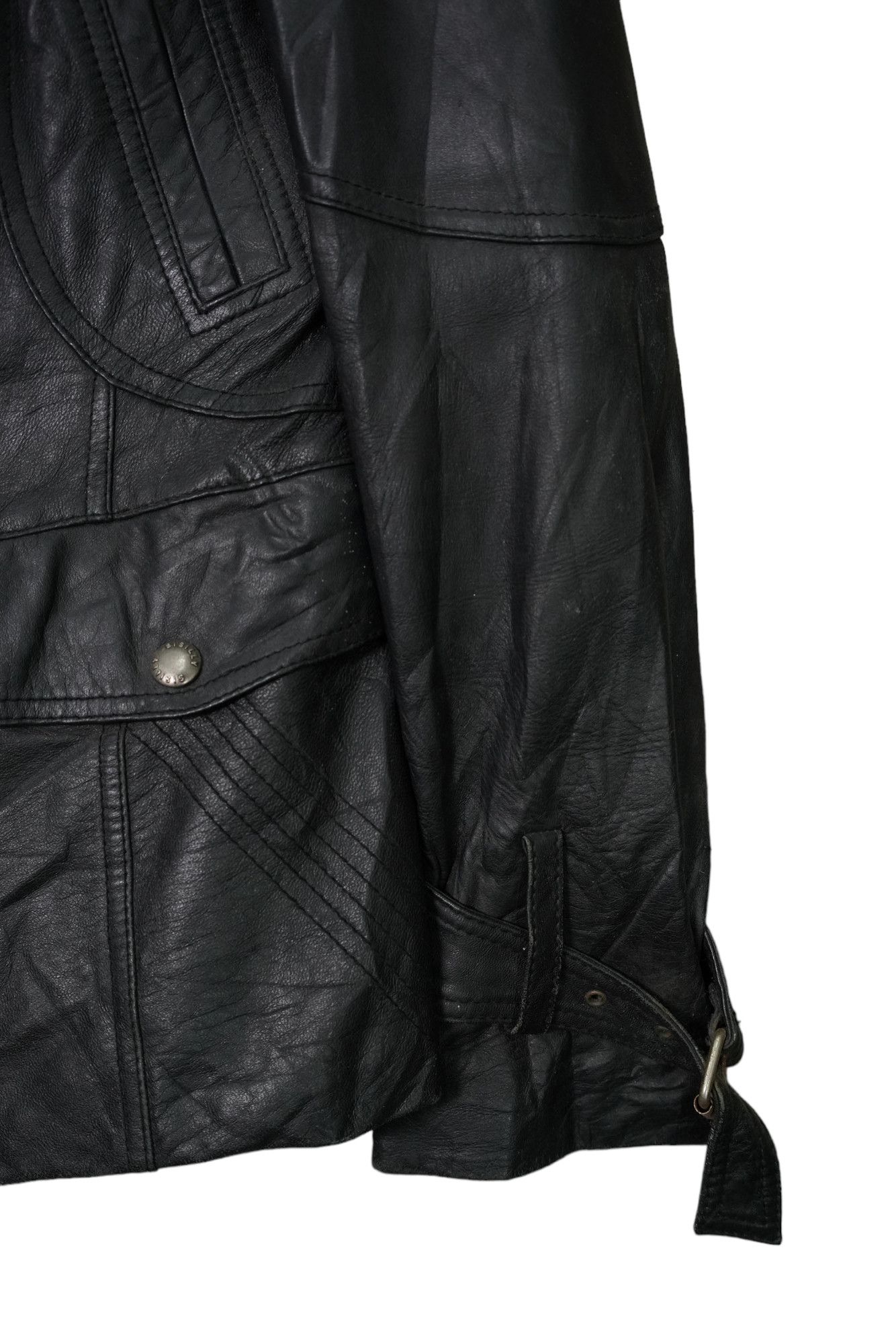 Designer Nice Design Korean Brand Leather Jacket Size S / US 4 / IT 40 - 4 Thumbnail