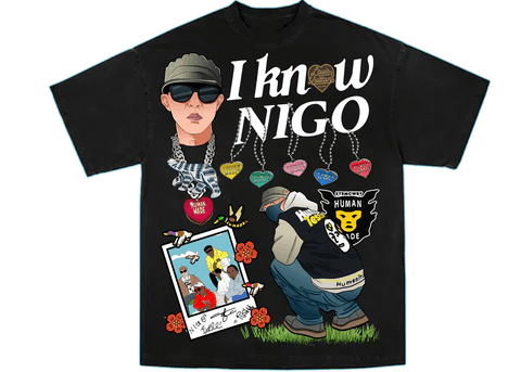 Darien Bruze Dbruze - MODERN DAY NIGO - BLK Size US M / EU 48-50 / 2 - 1 Thumbnail