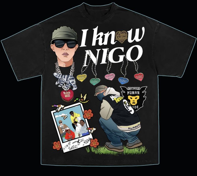 Darien Bruze Dbruze - MODERN DAY NIGO - BLK Size US M / EU 48-50 / 2 - 6 Thumbnail
