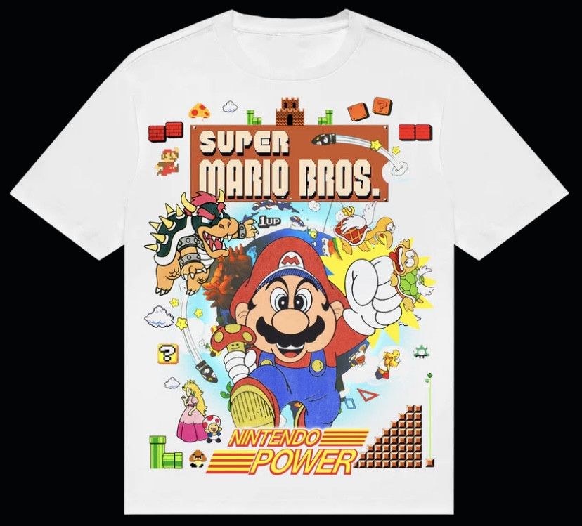 Darien Bruze ORIGINAL SUPER MARIO BROS TEE Size US M / EU 48-50 / 2 - 6 Thumbnail