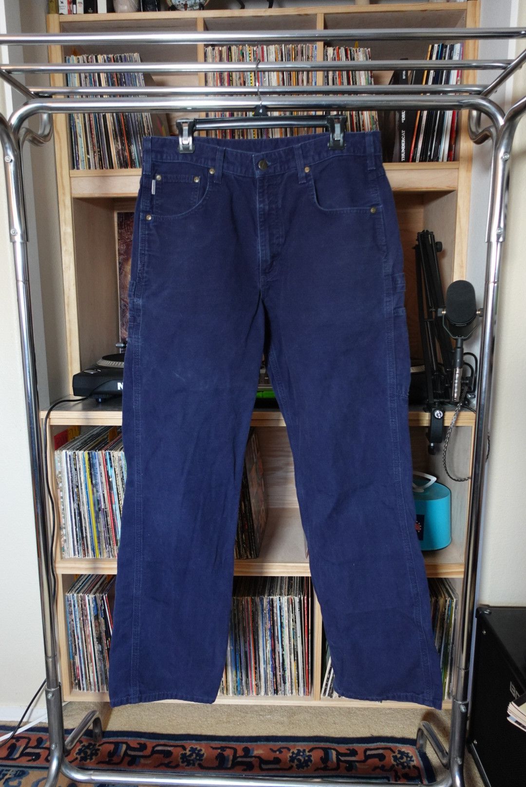 Carhartt Carhartt Cargo Pants Navy Size US 34 / EU 50 - 2 Thumbnail