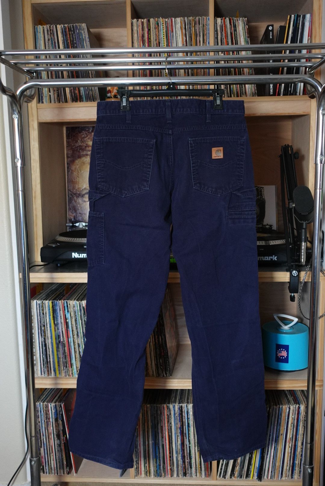Carhartt Carhartt Cargo Pants Navy Size US 34 / EU 50 - 1 Thumbnail