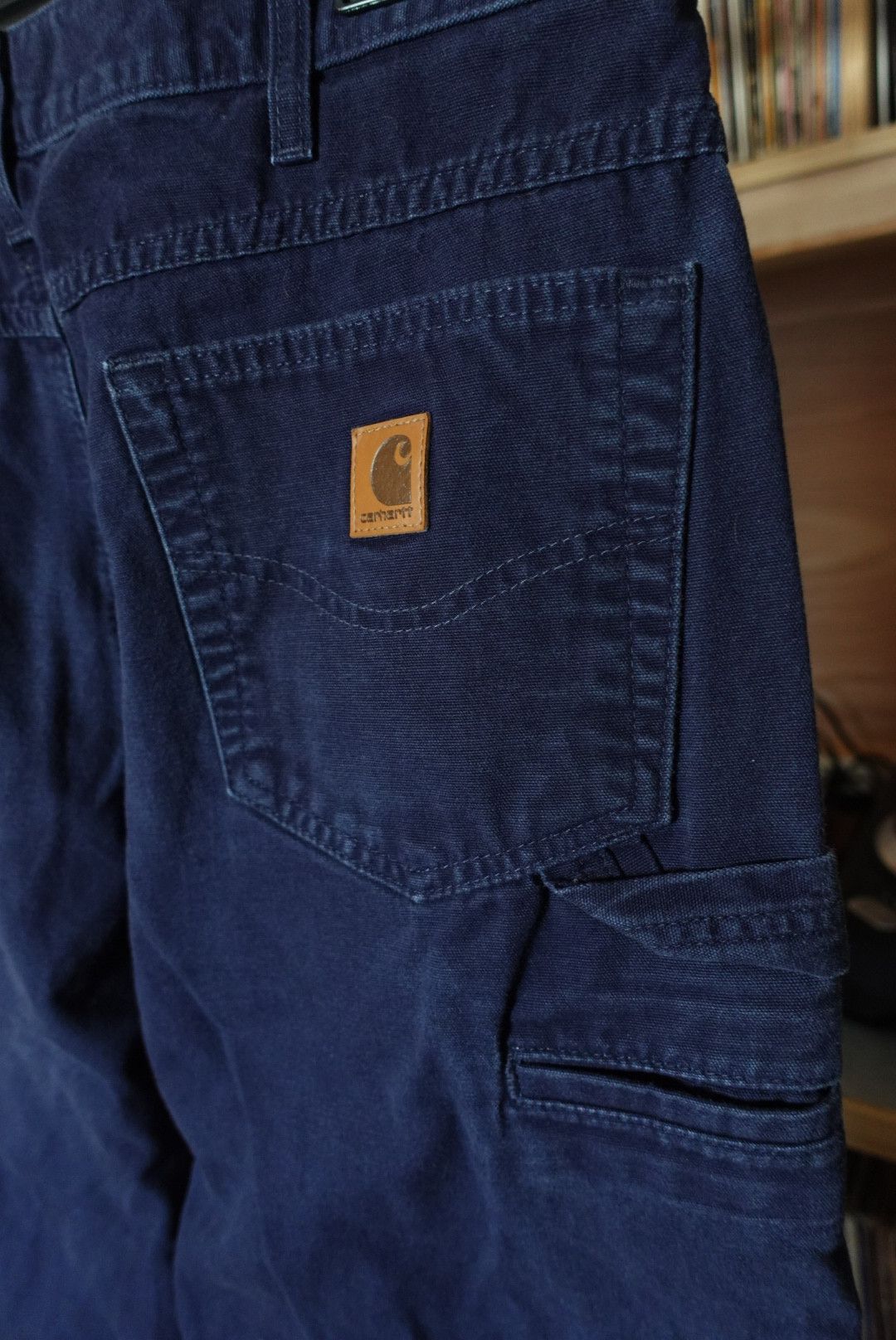 Carhartt Carhartt Cargo Pants Navy Size US 34 / EU 50 - 4 Thumbnail
