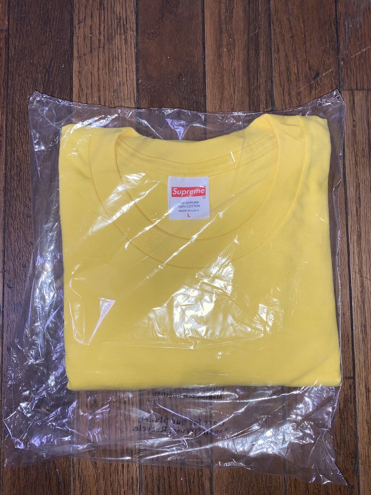 Supreme Tonal Bogo Yellow Size L (SS23)