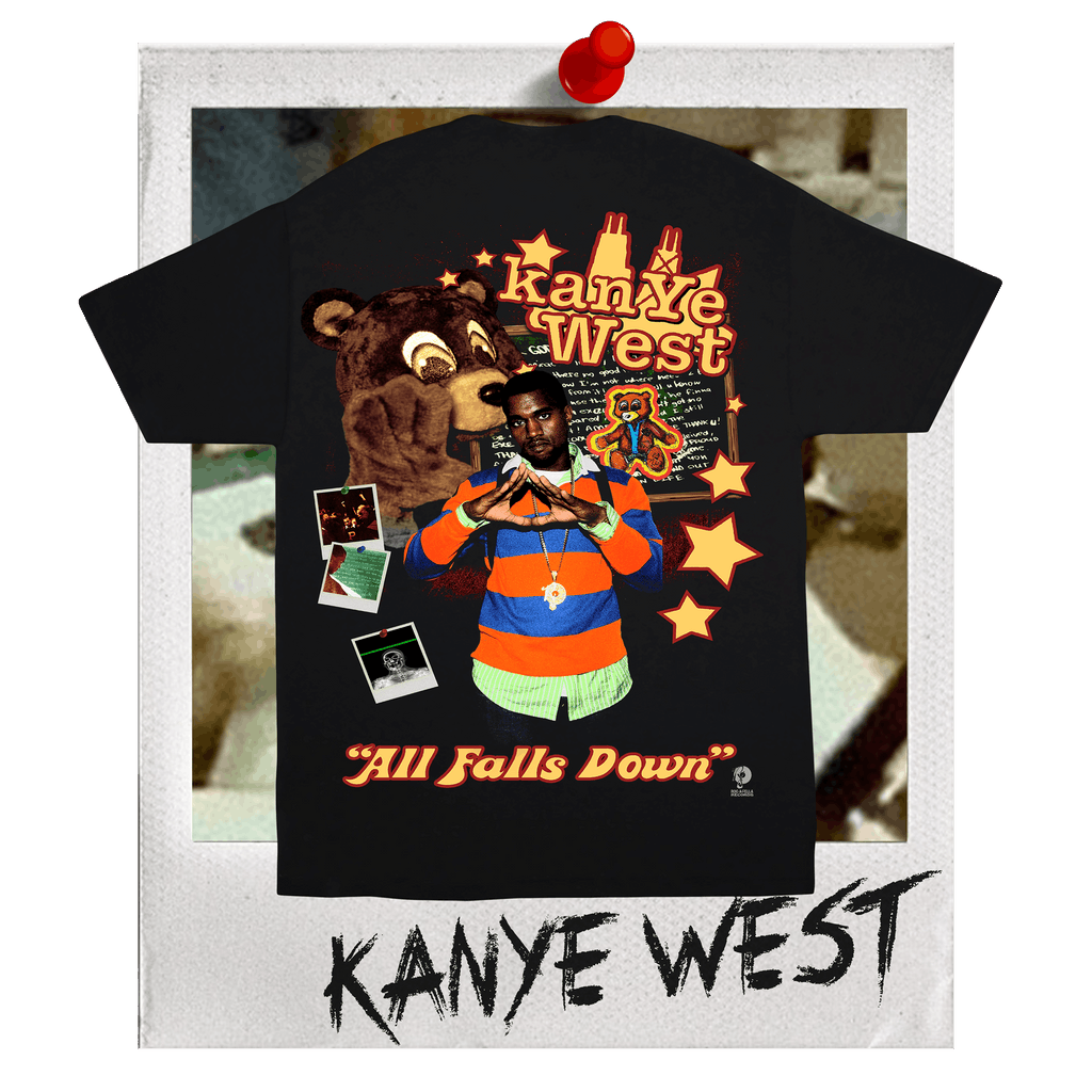 Darien Bruze YE - College Dropout Black Tee Size US M / EU 48-50 / 2 - 3 Thumbnail