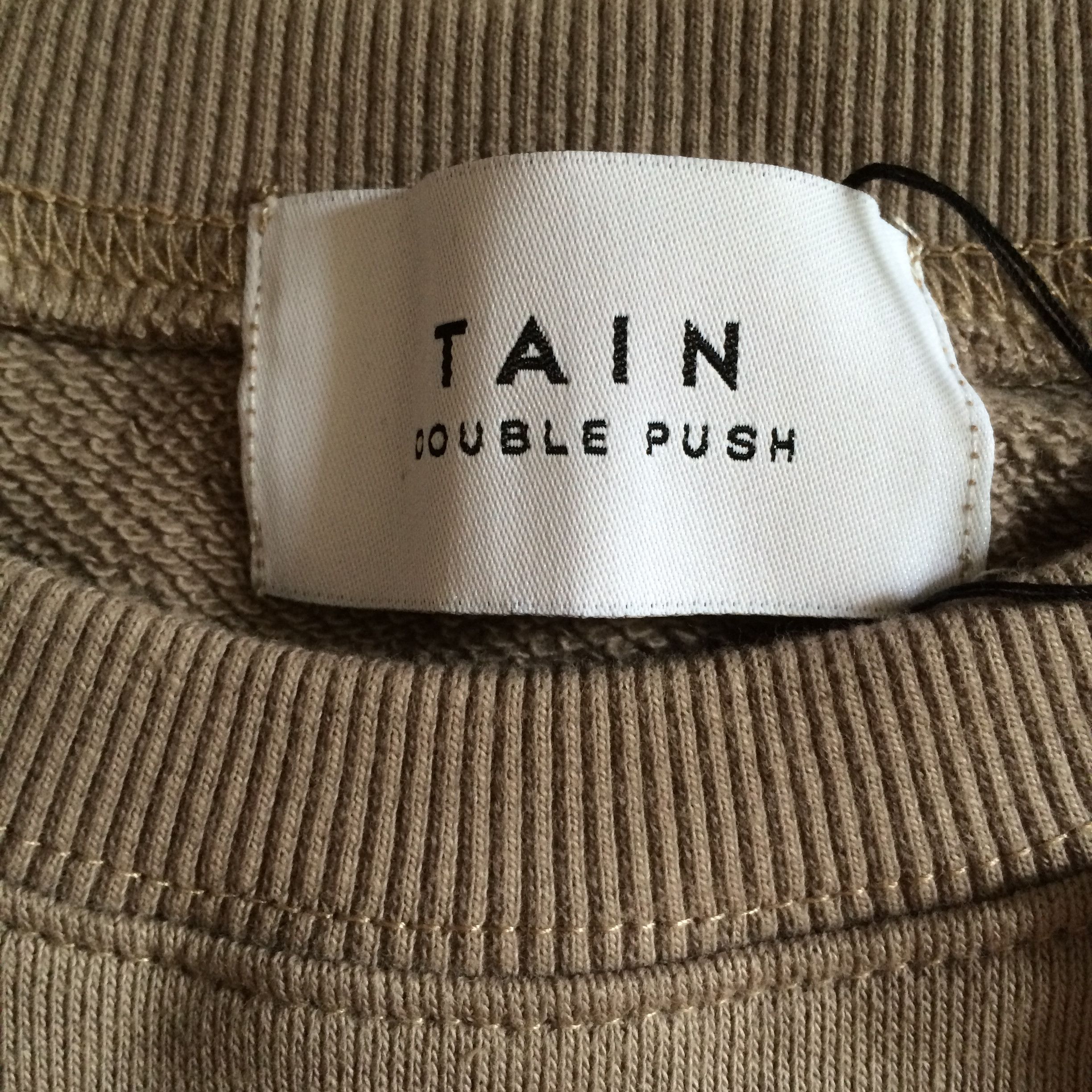 Japanese Brand TAIN Double Push POWER DEPARTMENT HEAVY CREW SWEAT Size US S / EU 44-46 / 1 - 6 Thumbnail