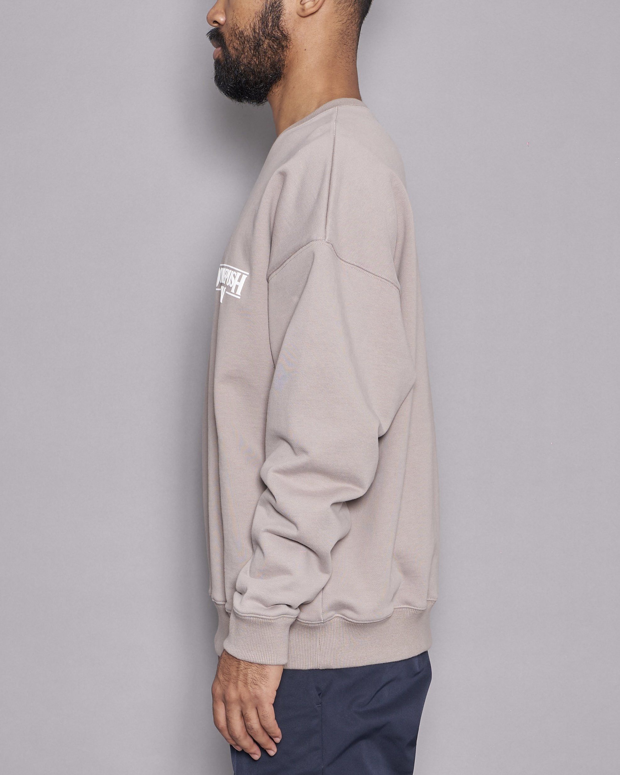 Japanese Brand TAIN Double Push POWER DEPARTMENT HEAVY CREW SWEAT Size US S / EU 44-46 / 1 - 11 Thumbnail