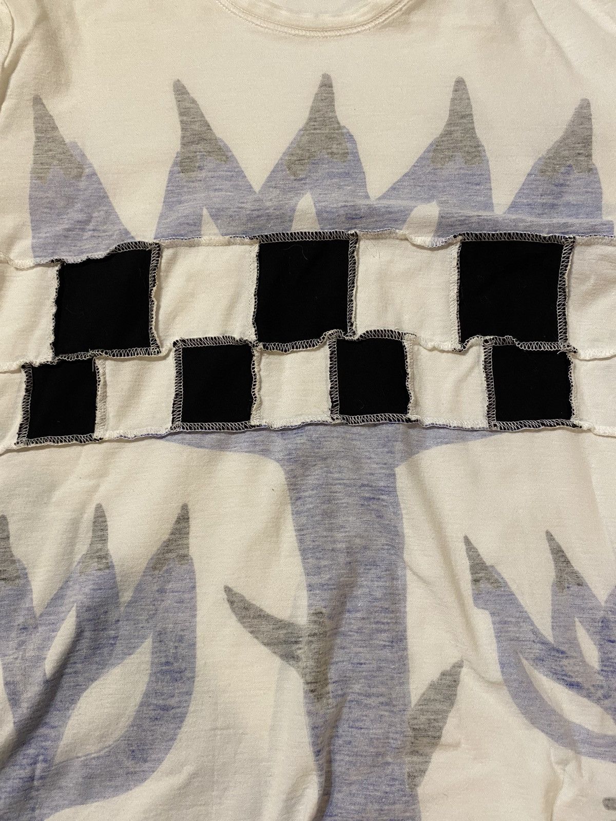 Comme des Garcons Homme Plus 2002 Patchwork Painting Tee Size US M / EU 48-50 / 2 - 6 Thumbnail