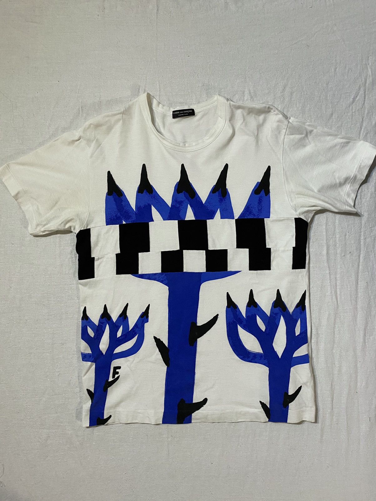 Comme des Garcons Homme Plus 2002 Patchwork Painting Tee Size US M / EU 48-50 / 2 - 3 Thumbnail