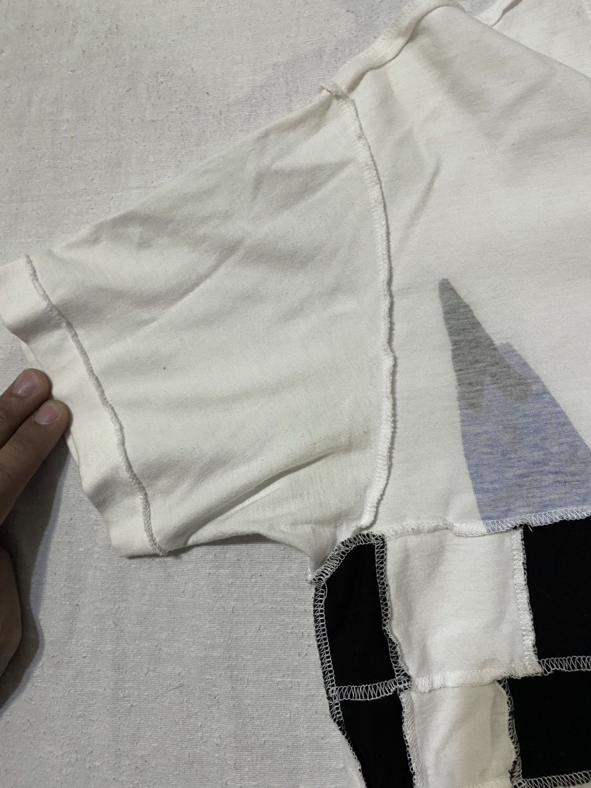 Comme des Garcons Homme Plus 2002 Patchwork Painting Tee Size US M / EU 48-50 / 2 - 7 Thumbnail