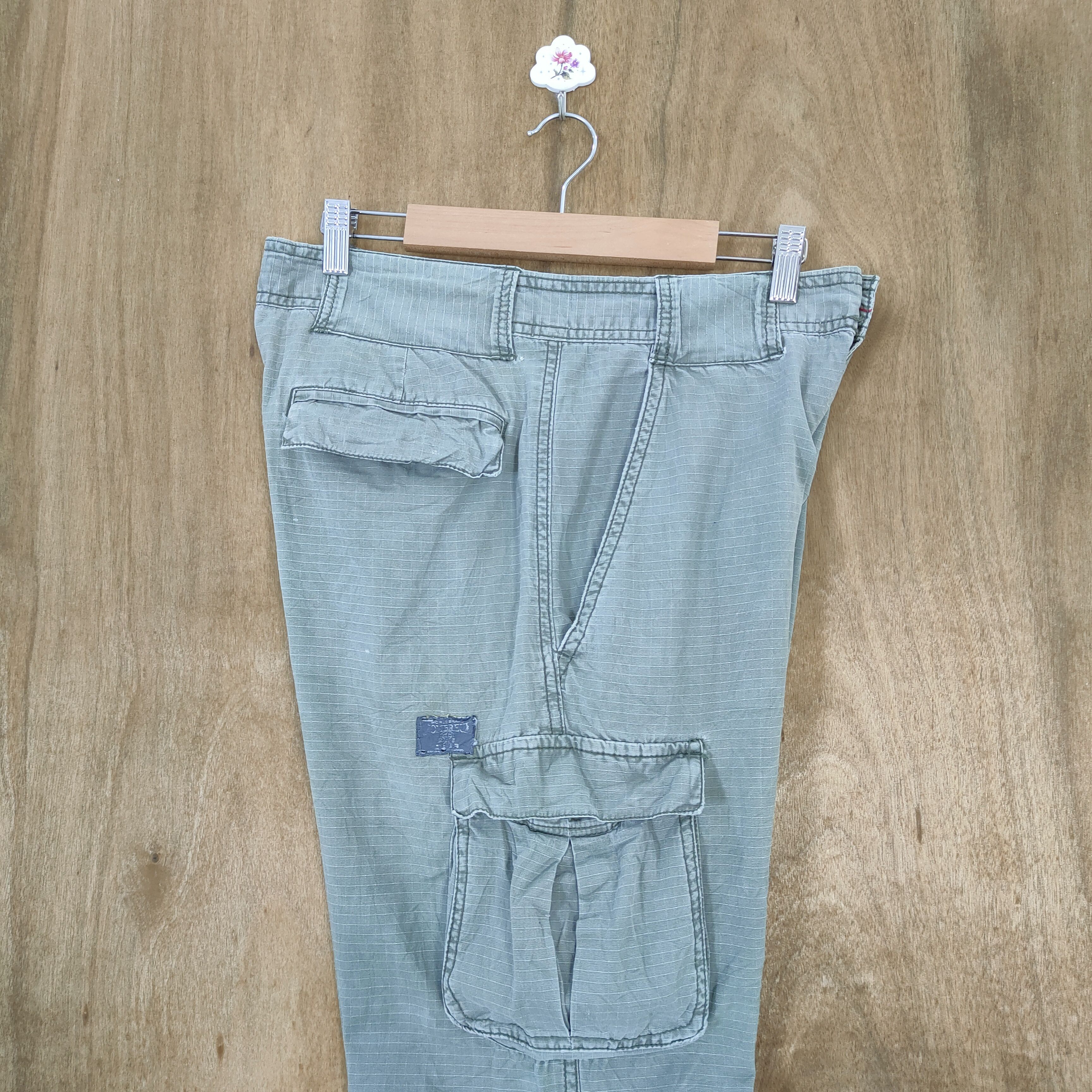 Japanese Brand × Vintage VINTAGE JAPANESE RISTOP FADED CARGO PANTS Size US 30 / EU 46 - 15 Thumbnail