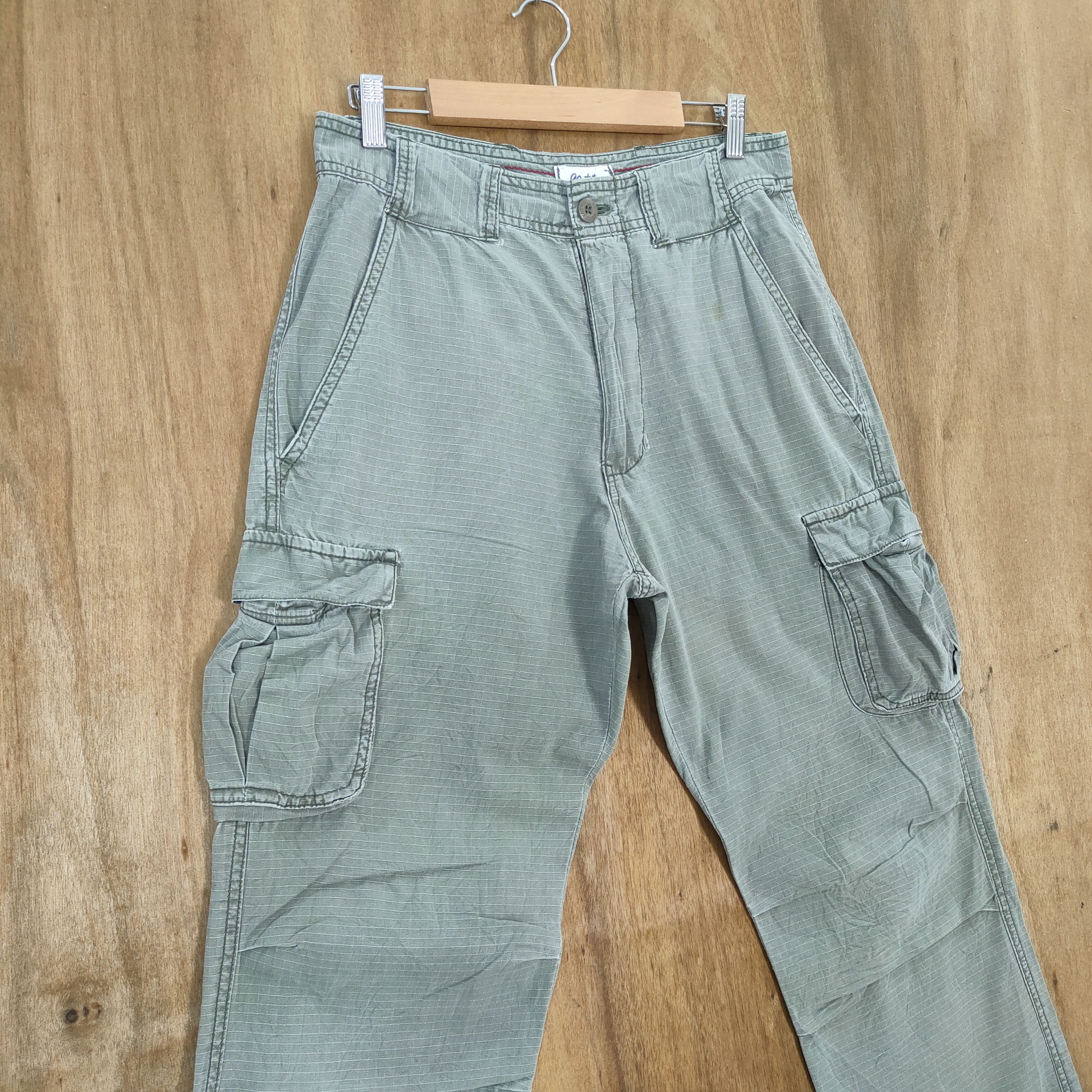 Japanese Brand × Vintage VINTAGE JAPANESE RISTOP FADED CARGO PANTS Size US 30 / EU 46 - 8 Thumbnail