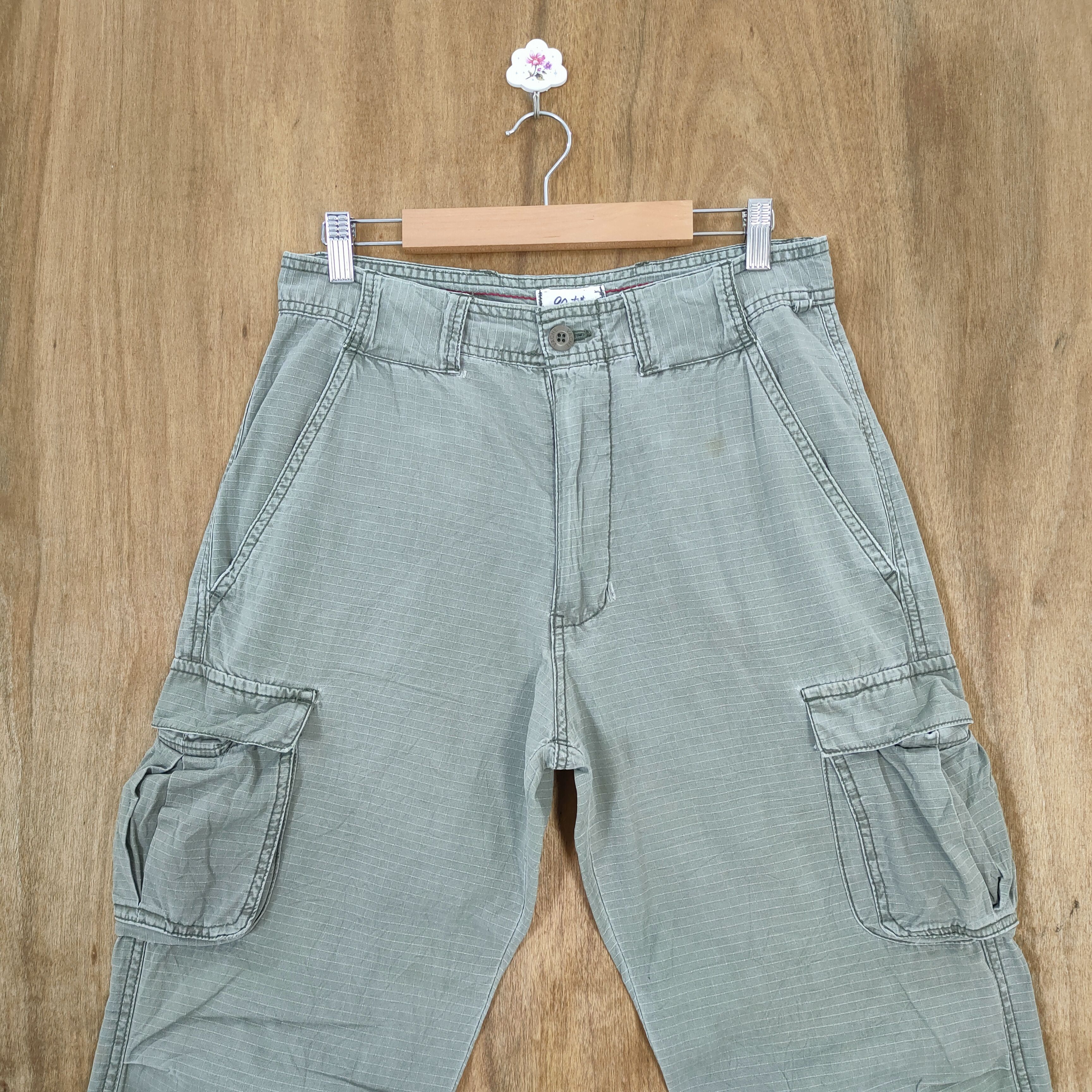 Japanese Brand × Vintage VINTAGE JAPANESE RISTOP FADED CARGO PANTS Size US 30 / EU 46 - 4 Thumbnail