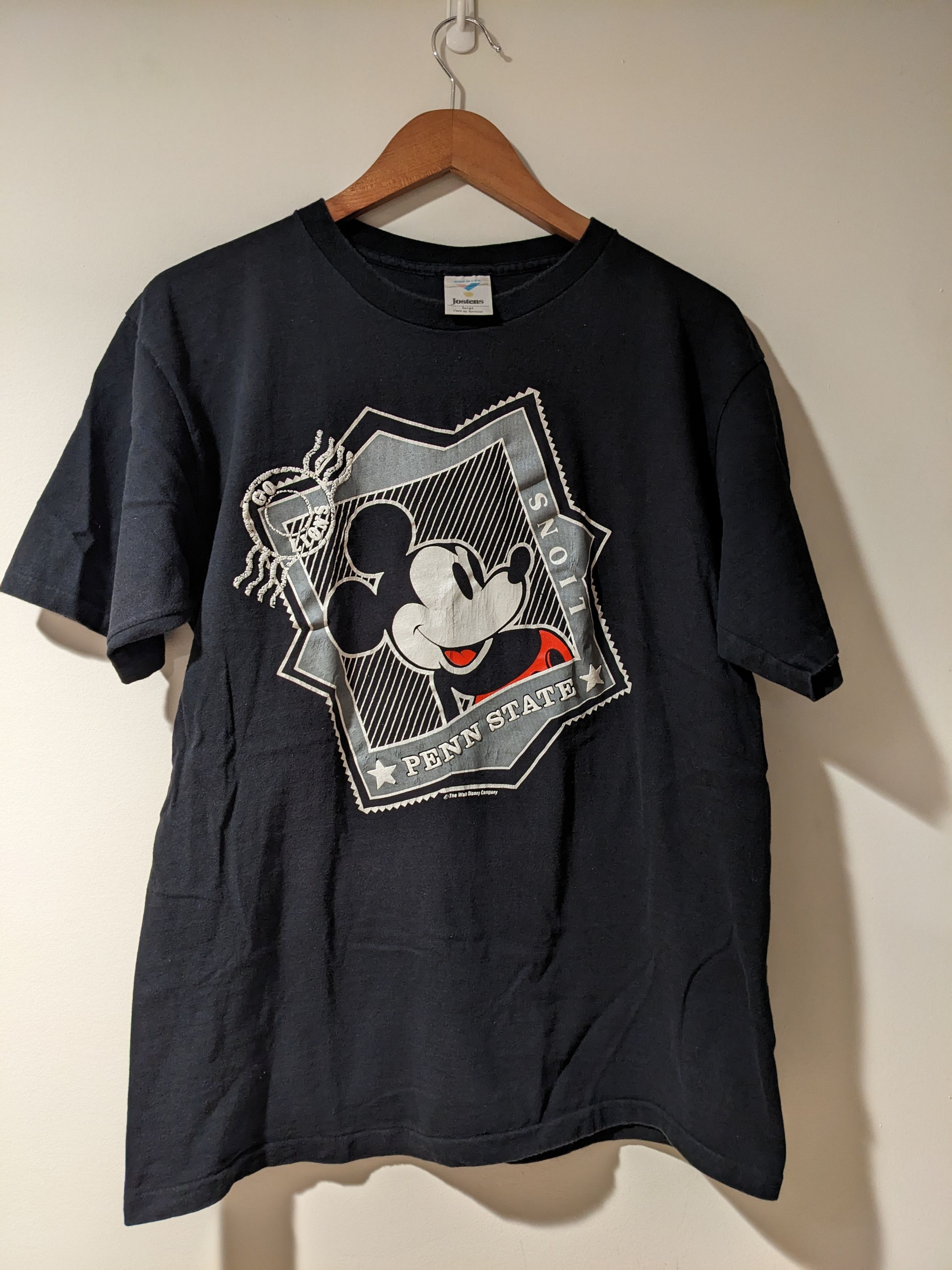 Vintage 80s Mickey Mouse Penn State University T-Shirt