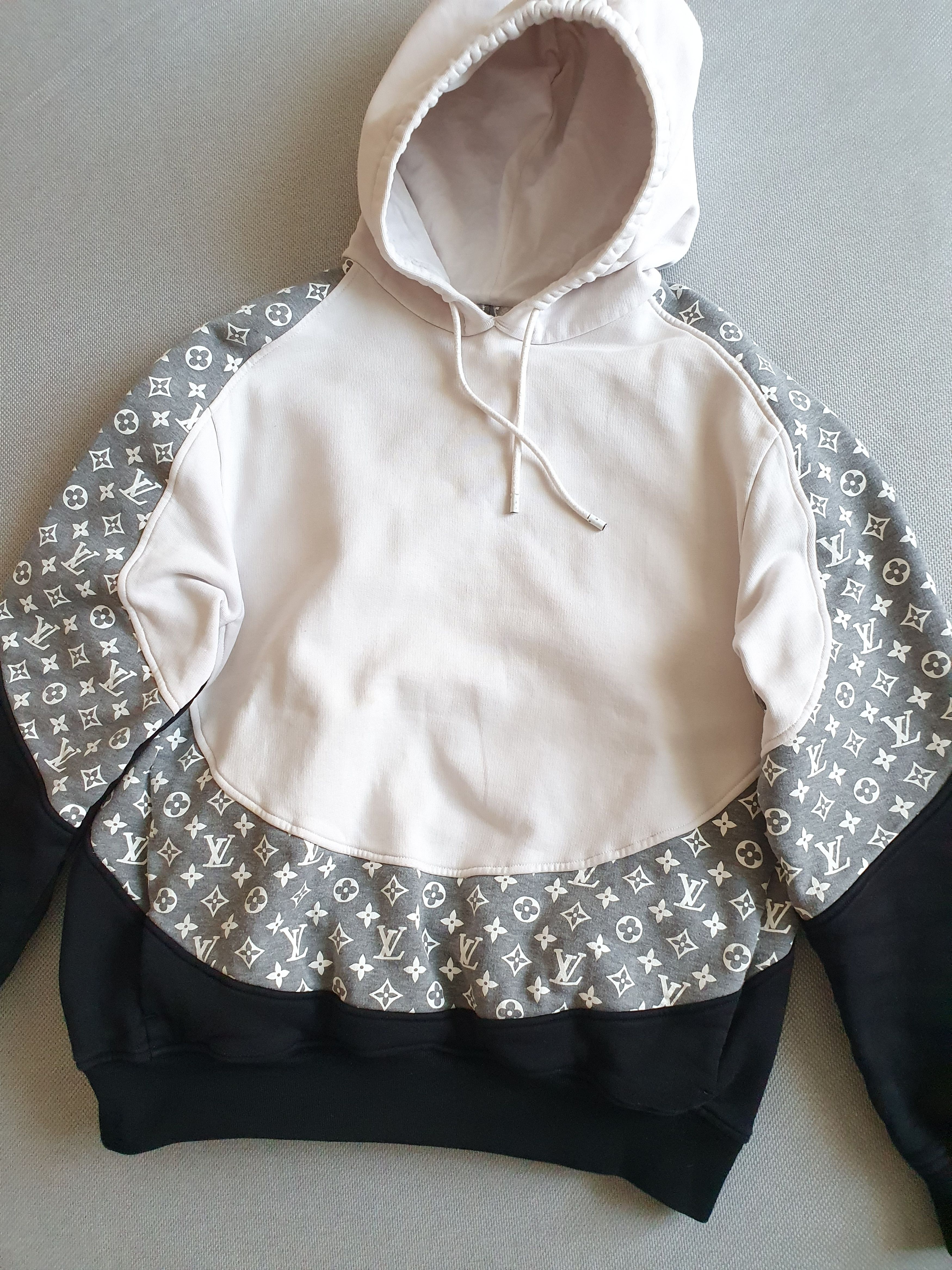 Louis Vuitton Monogram Circle Cut Hoodie