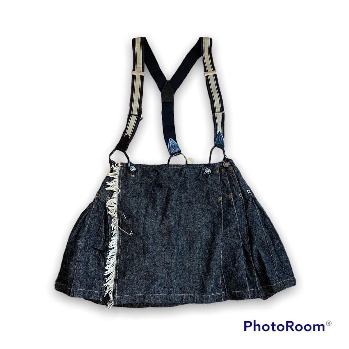 Jean Paul Gaultier jean paul gaultier luxury cyber punk skirt strap Size 27" / US 4 / IT 40 - 1 Thumbnail