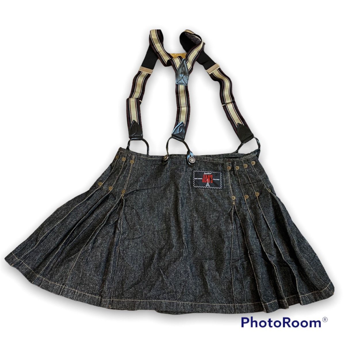 Jean Paul Gaultier jean paul gaultier luxury cyber punk skirt strap Size 27" / US 4 / IT 40 - 2 Thumbnail