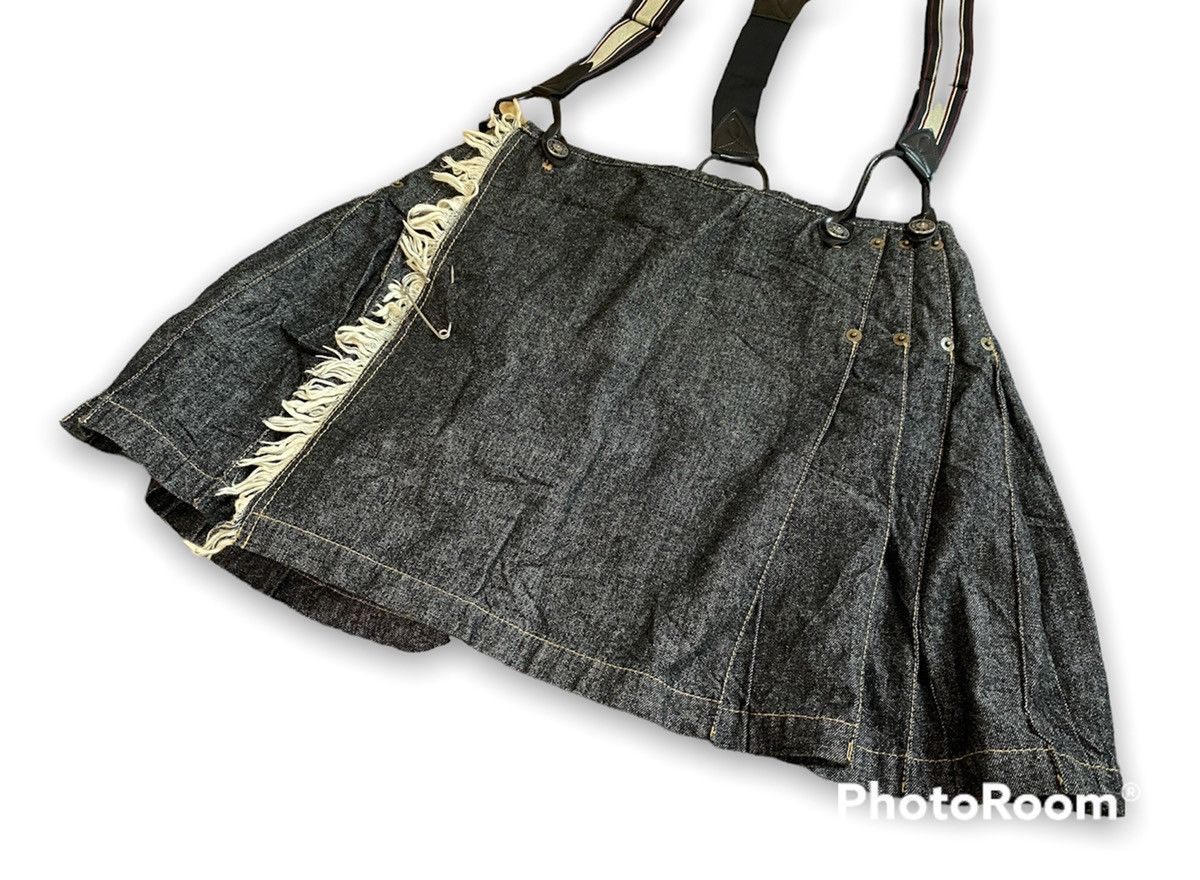 Jean Paul Gaultier jean paul gaultier luxury cyber punk skirt strap Size 27" / US 4 / IT 40 - 5 Thumbnail