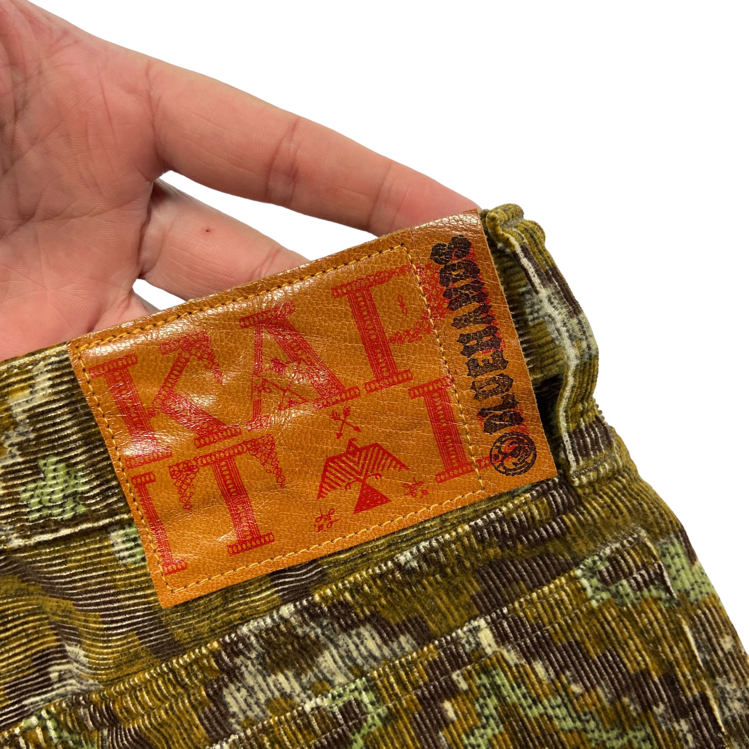 Kapital Kapital Aztec Print Corduroy Pants Size US 28 / EU 44 - 4 Thumbnail