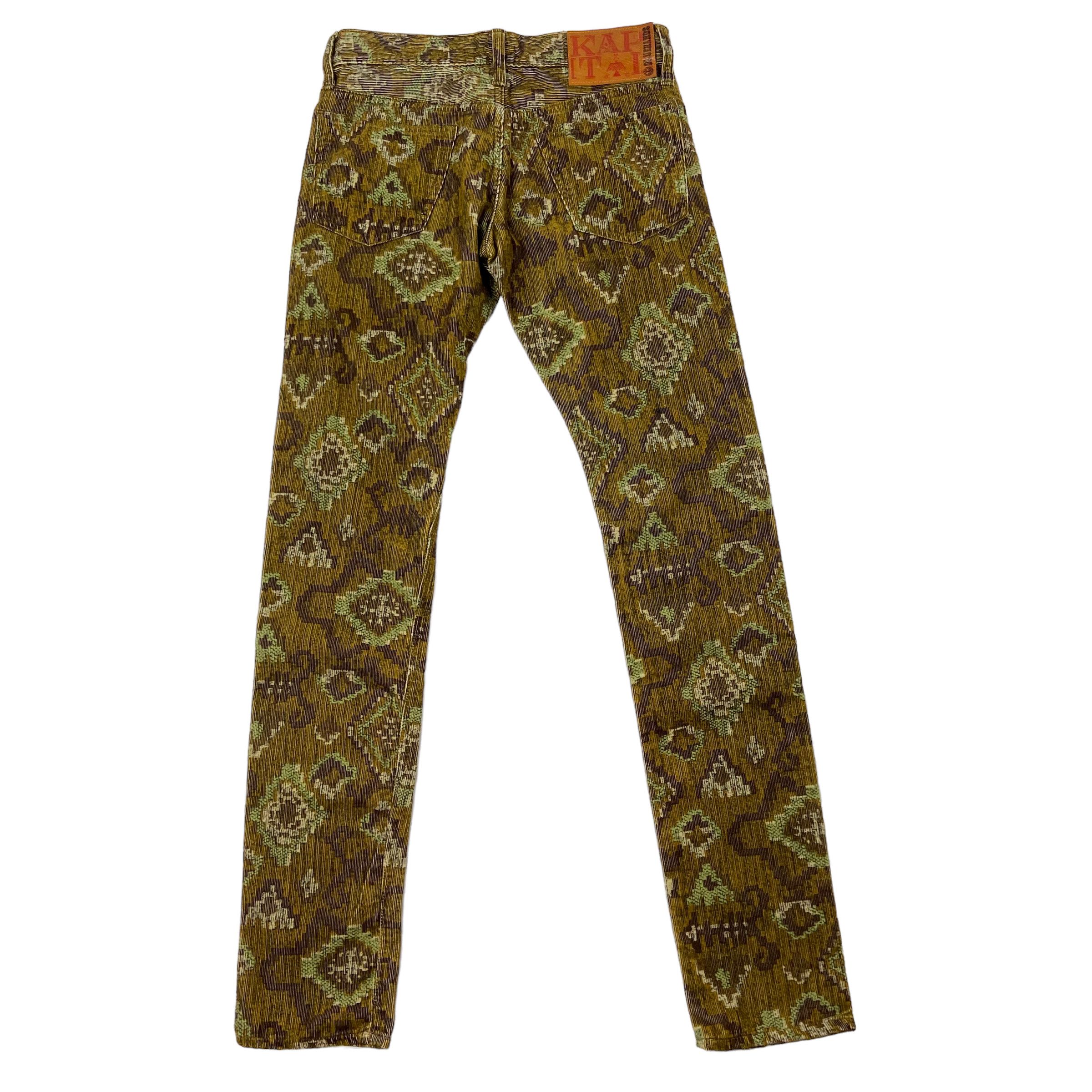 Kapital Kapital Aztec Print Corduroy Pants Size US 28 / EU 44 - 2 Thumbnail