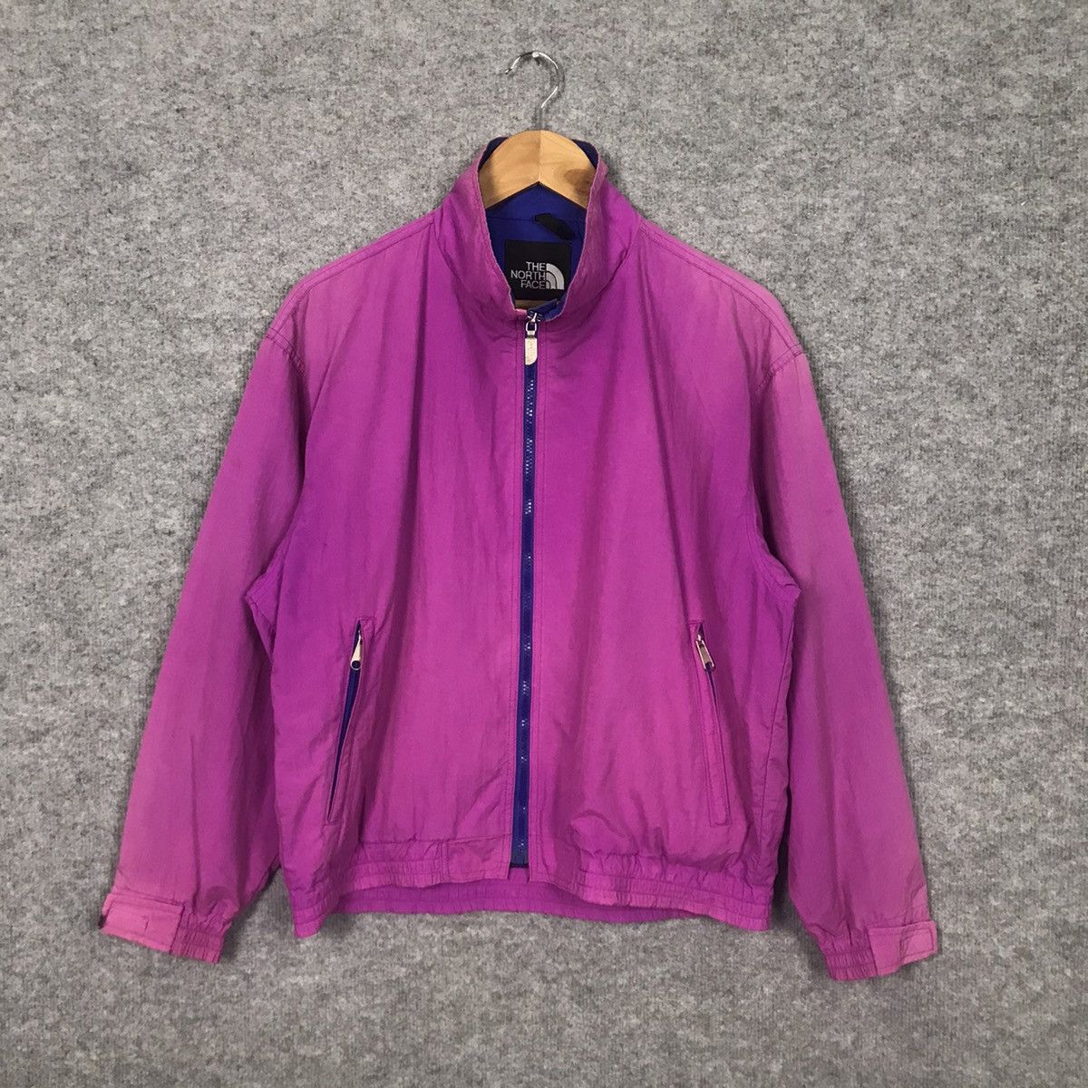 The North Face × Vintage Y2K THE NORTH FACE BIG LOGO SUN FADED JACKET Size US M / EU 48-50 / 2 - 2 Thumbnail