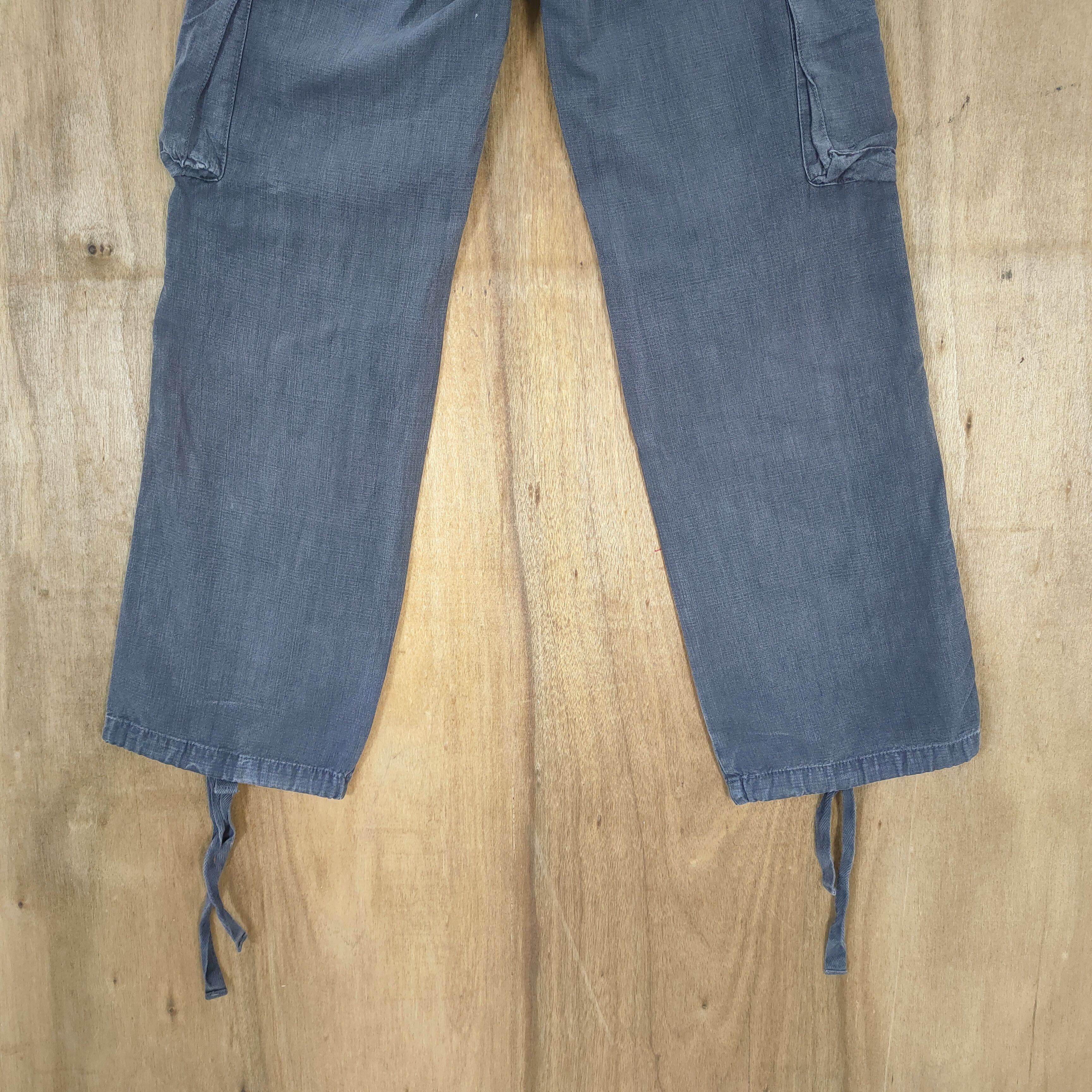 Japanese Brand VINTAGE JAPANESE FADED BONDAGE CARGO PANTS Size US 30 / EU 46 - 10 Thumbnail
